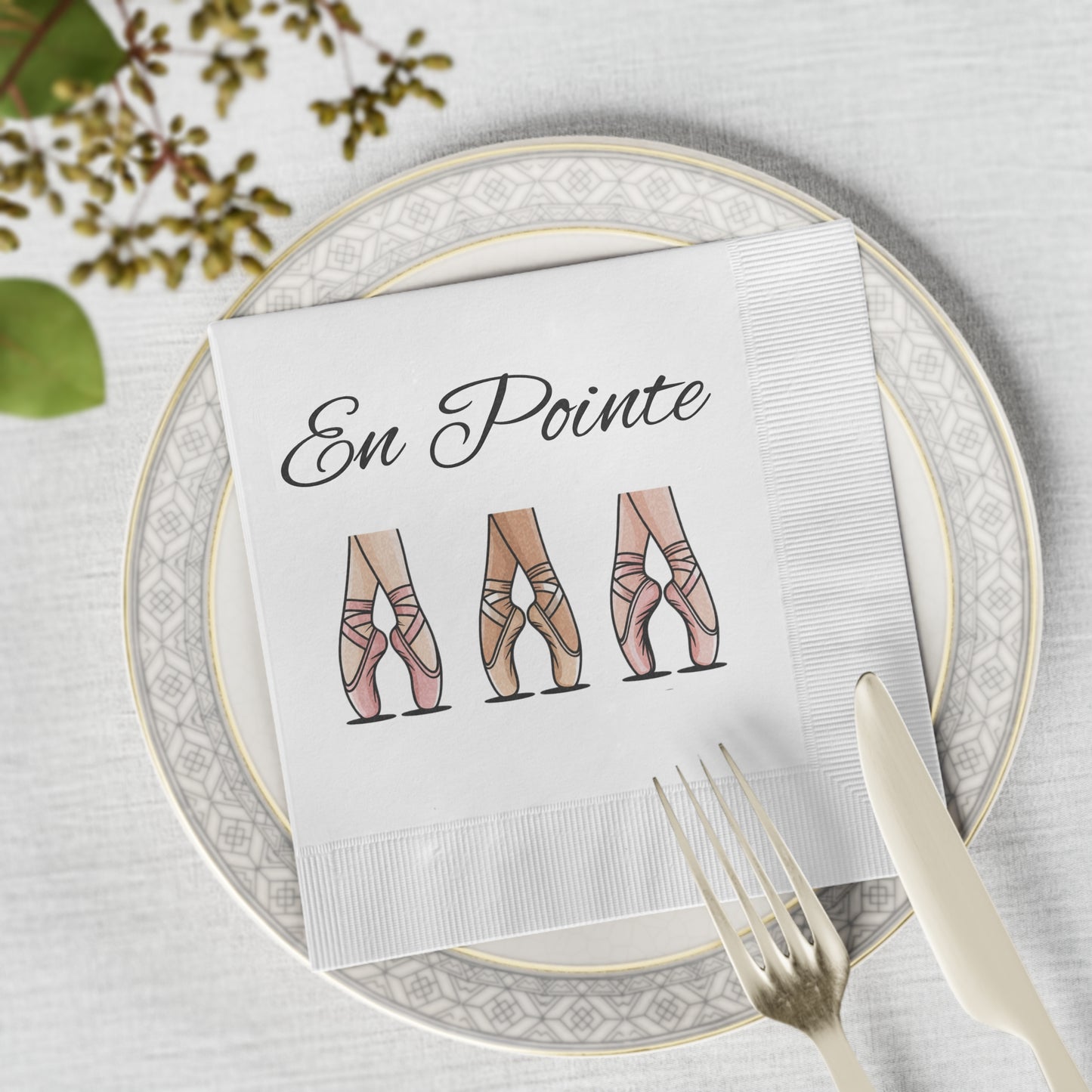Napkins~En Pointe
