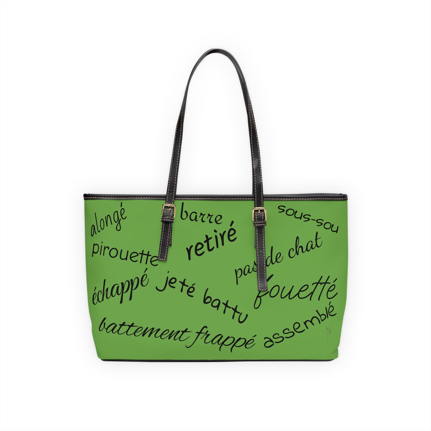 Chic Ballet Shoulder Bag (Green)