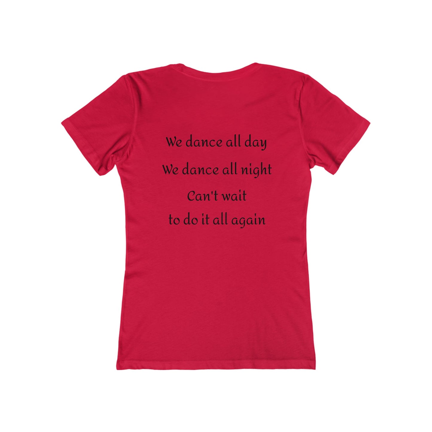 Ballerina Boyfriend Tee for Women