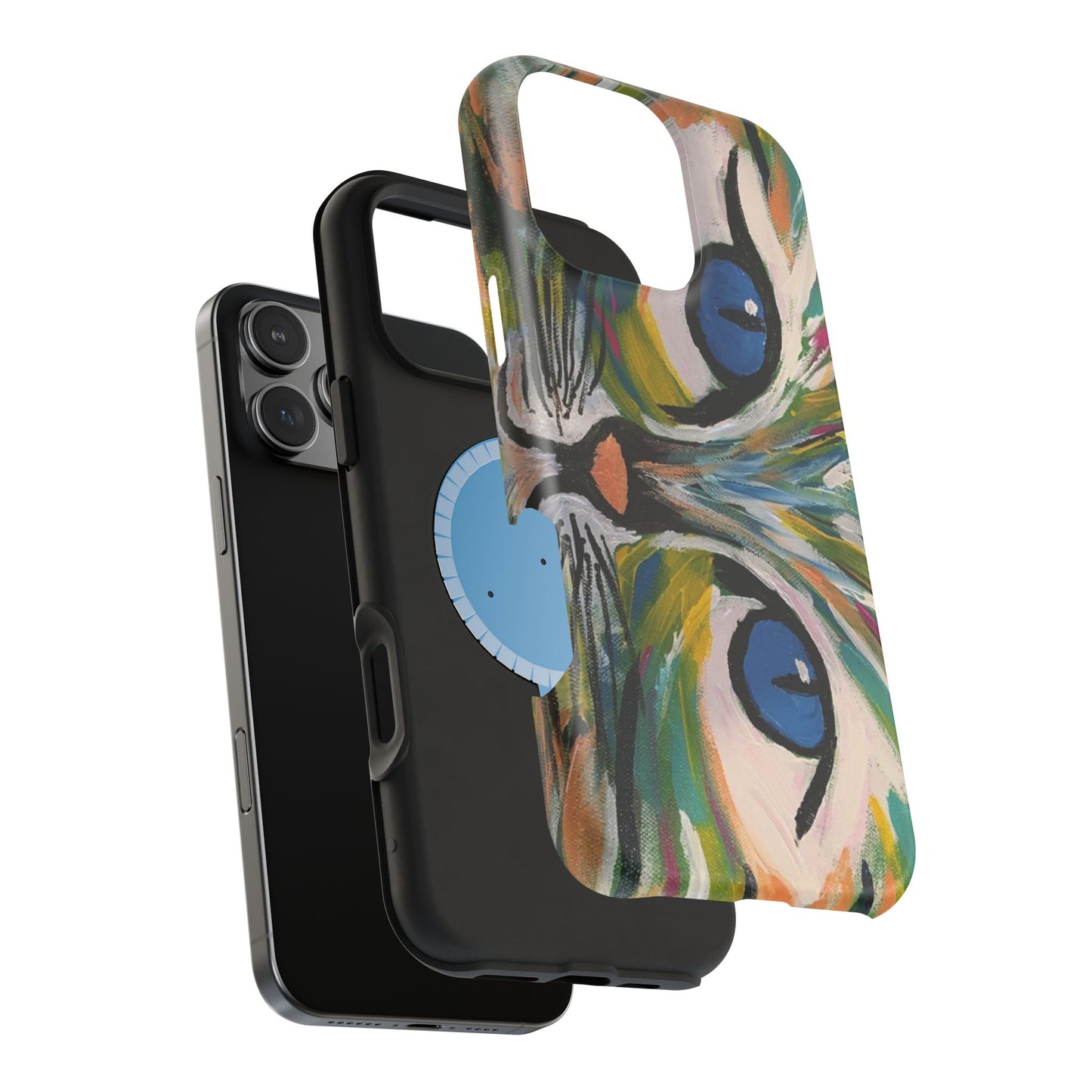 Magnetic Case-Blue Eyed Cat