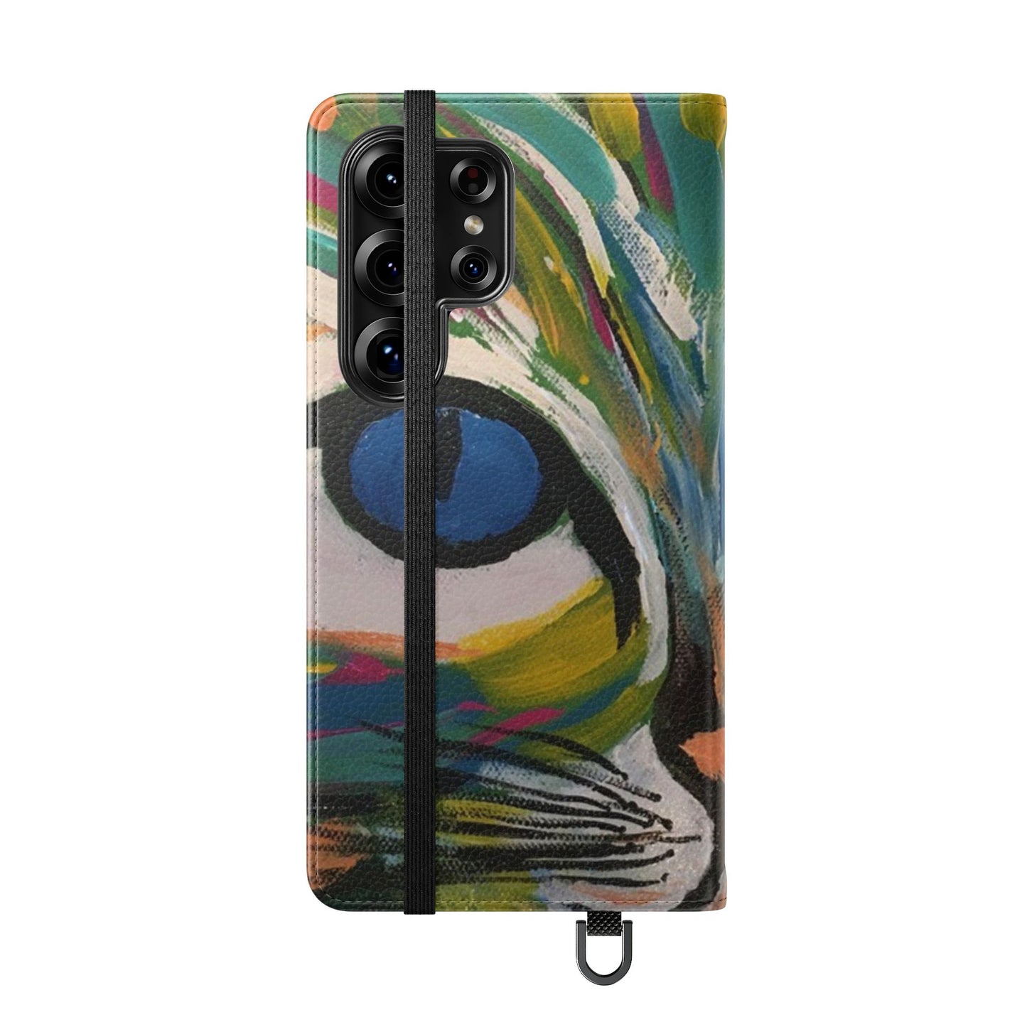 Blue Eyed Cat Flip Case