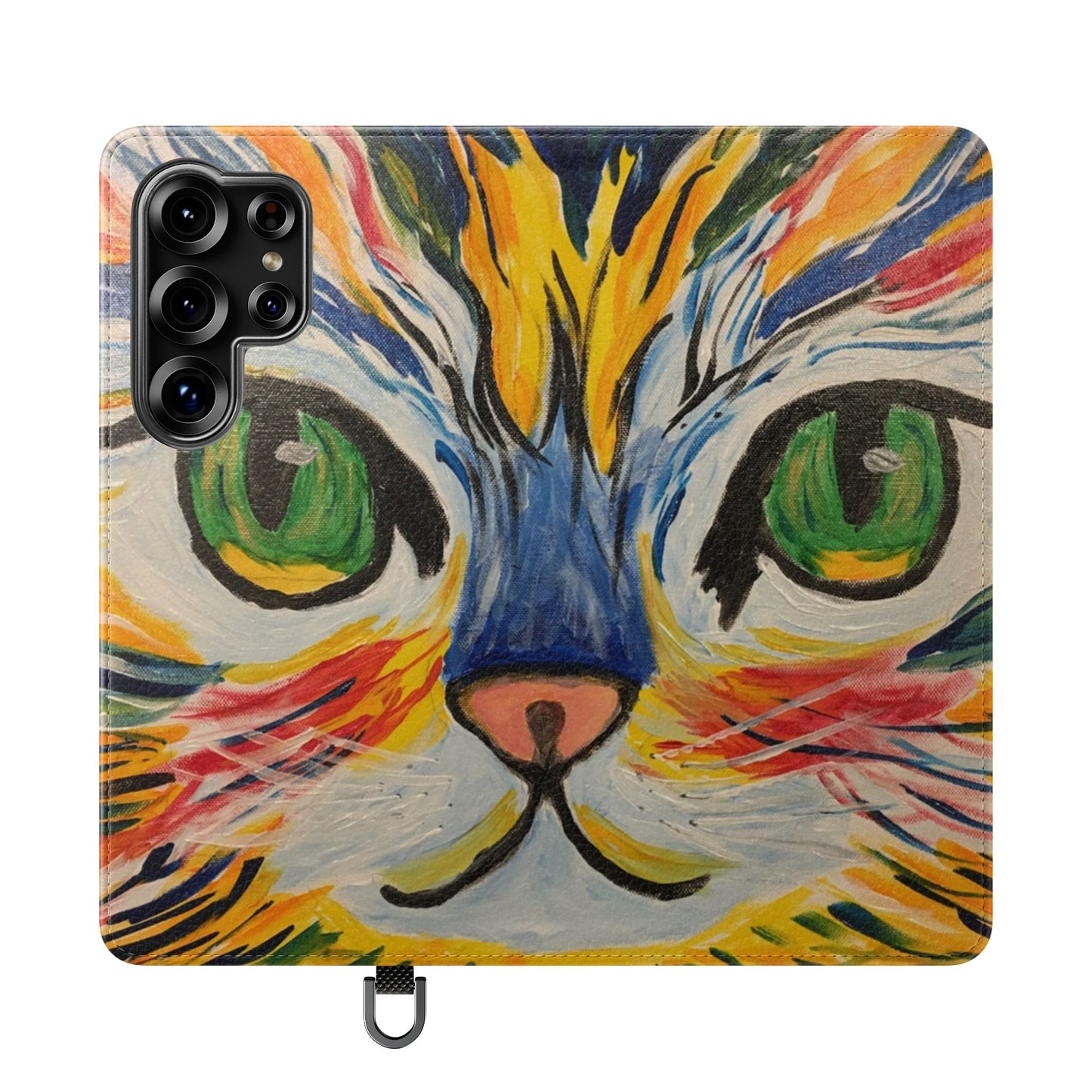 Flip Case-Hazel Eyed Cat
