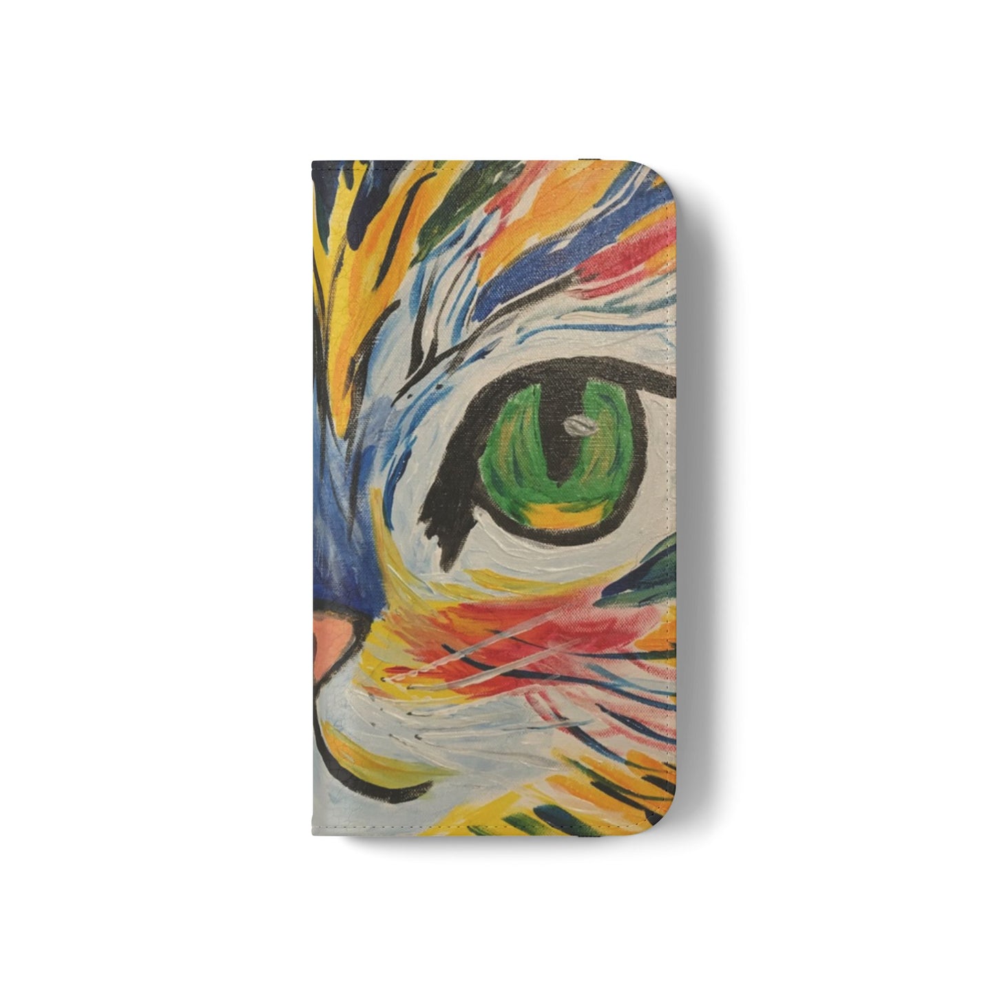 Flip Case-Hazel Eyed Cat