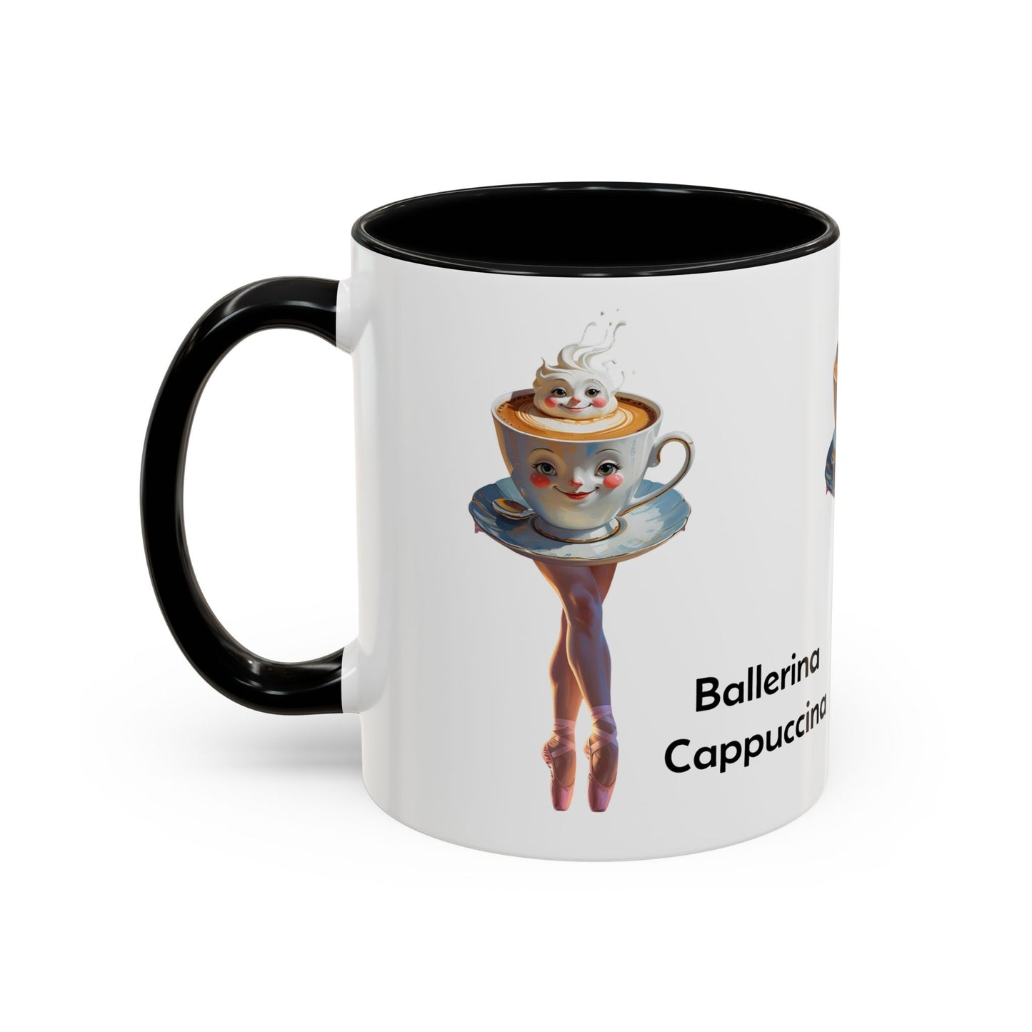 Ballerina Cappuccina Accent Coffee Mug