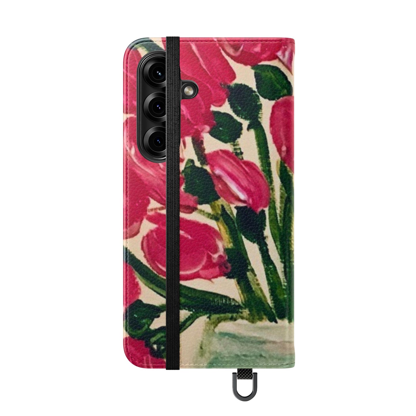 Flip Case-Pink Tulips
