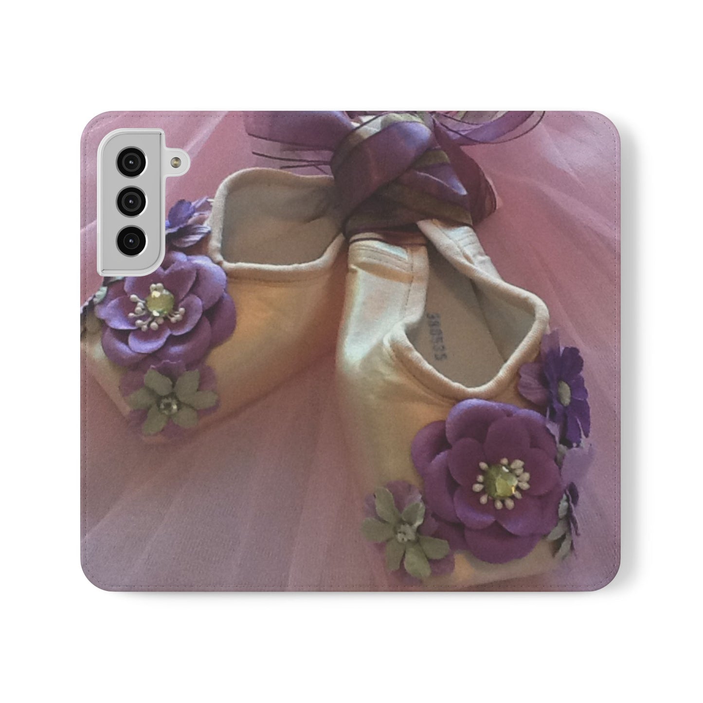 African Violets Design Flip Case