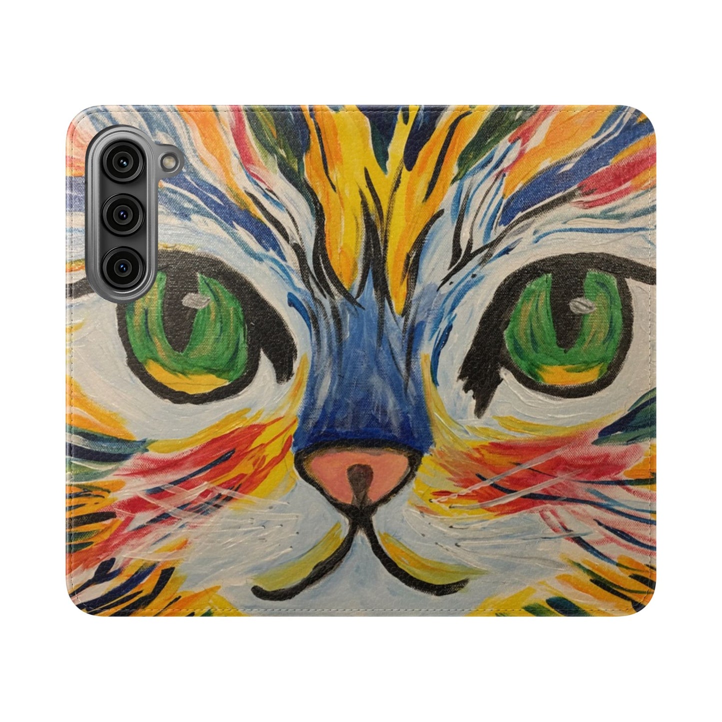 Flip Case-Hazel Eyed Cat