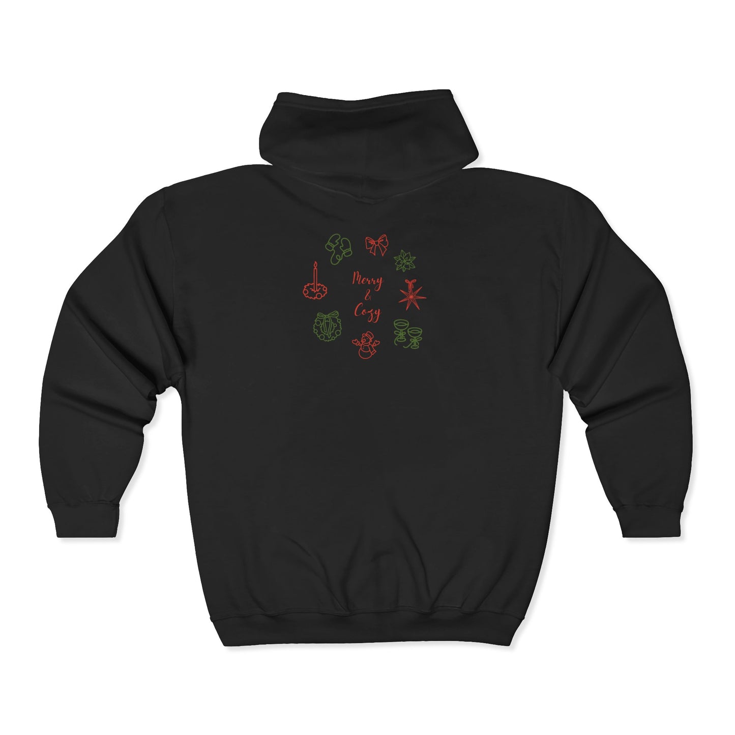 Christmas Holiday Hoodie ~ Merry & Cozy