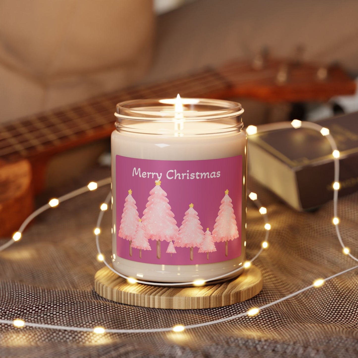 Christmas in Pink~Scented Soy Candle