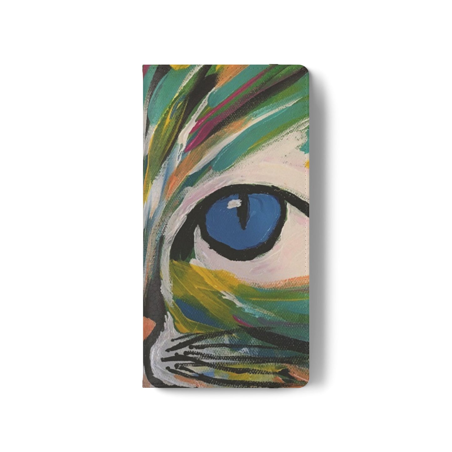 Flip Case-Blue Eyed Cat