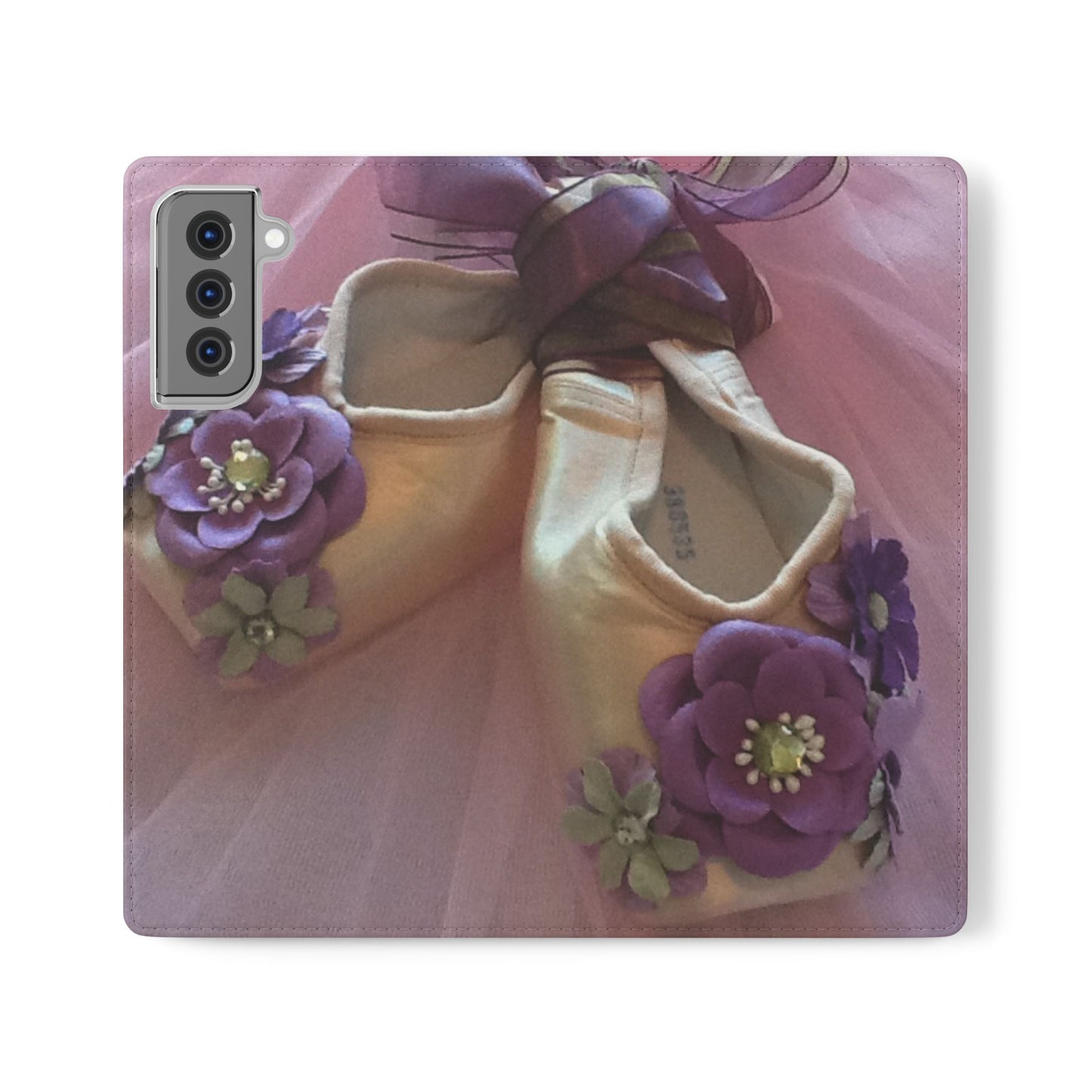 African Violets Design Flip Case