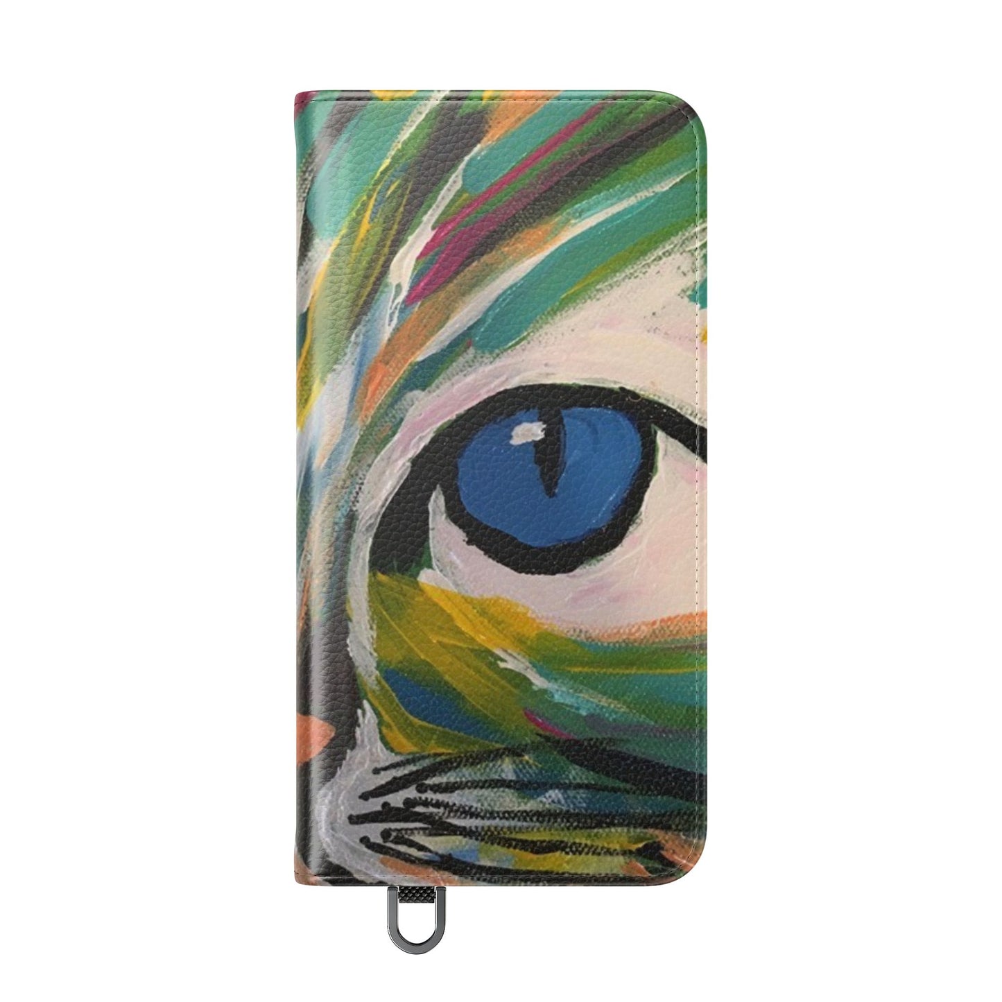 Flip Case-Blue Eyed Cat