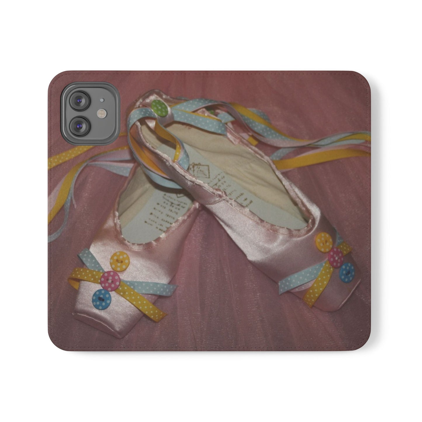 Buttons & Bows Design Flip Case