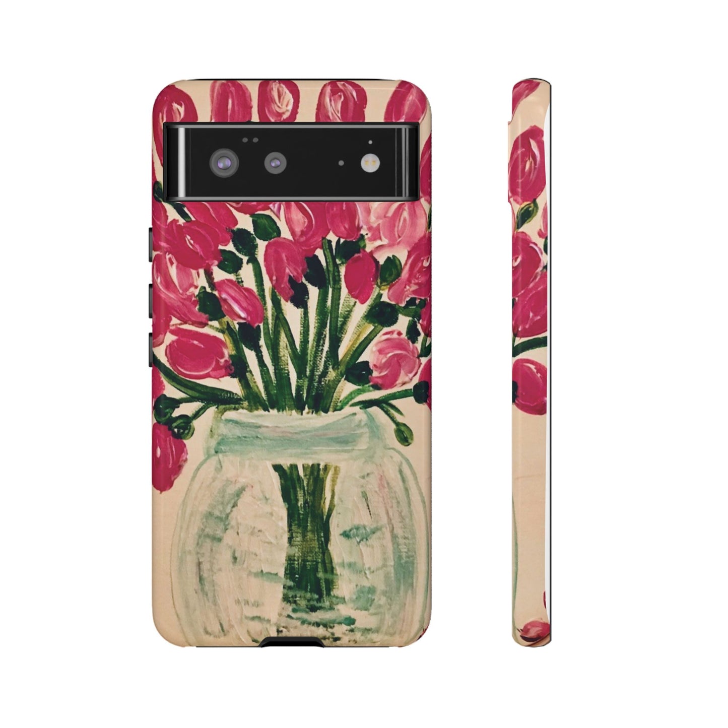 Phone Case-Pink Tulips