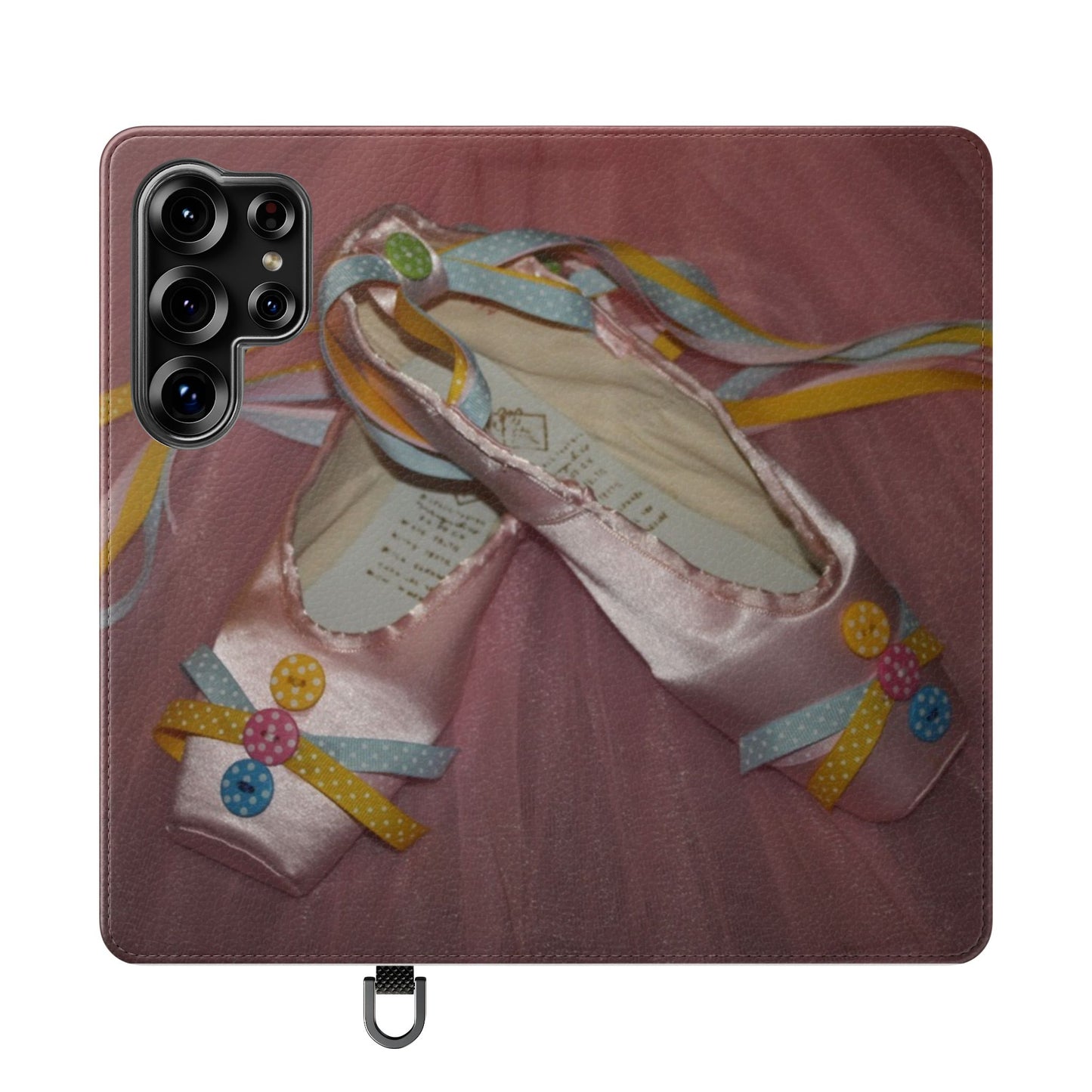 Buttons & Bows Design Flip Case