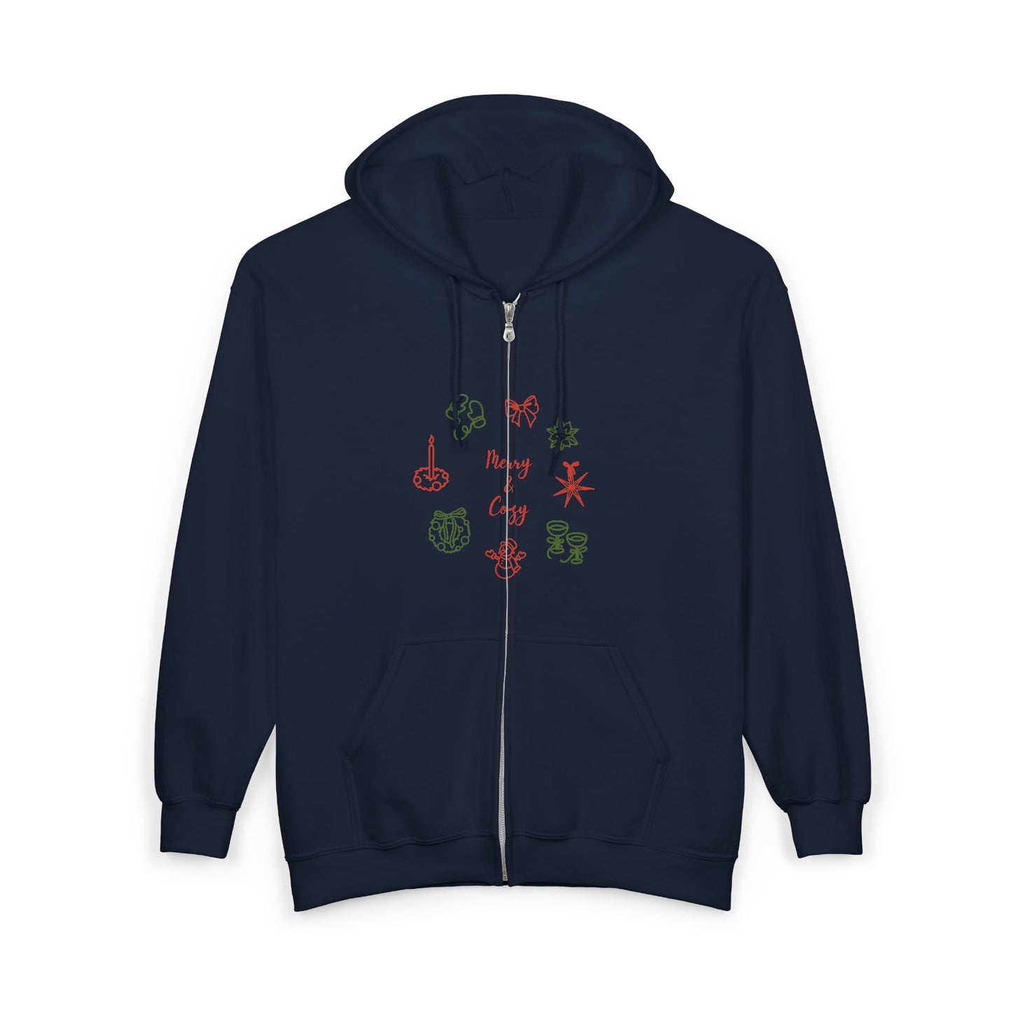 Christmas Holiday Hoodie ~ Merry & Cozy