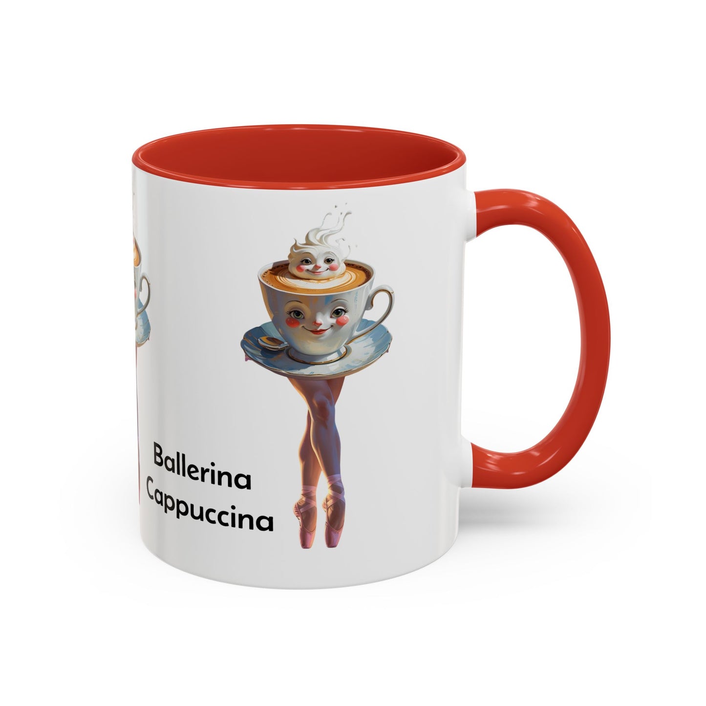 Ballerina Cappuccina Accent Coffee Mug