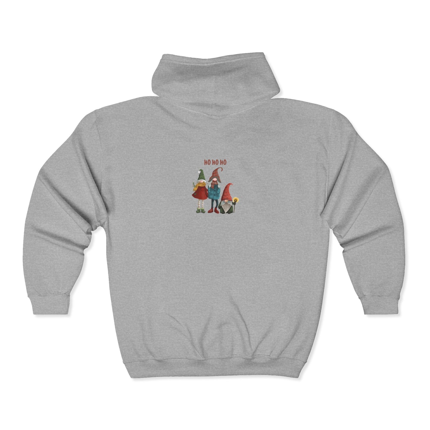Christmas Gnome Hoodie ~ Ho Ho Ho