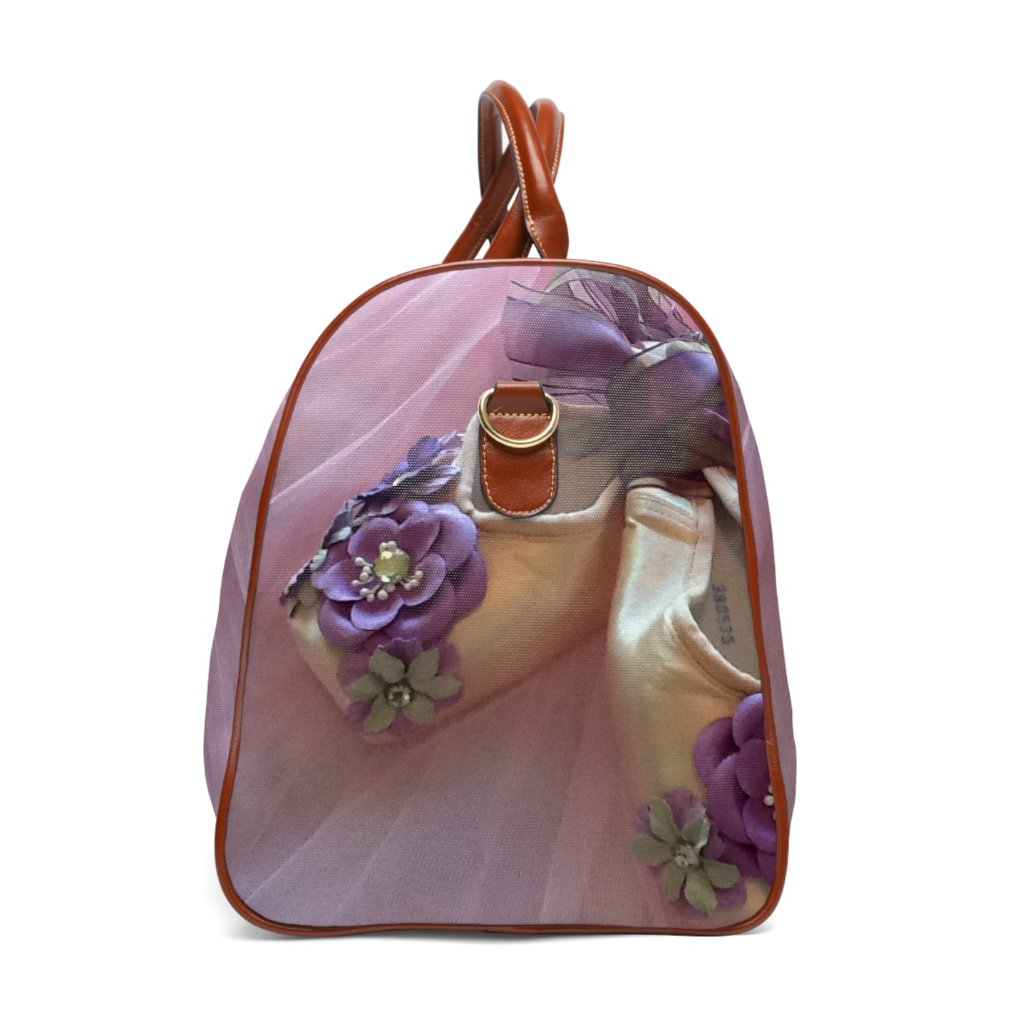 Dance/Travel Bag-African Violets & Pointe Shoes