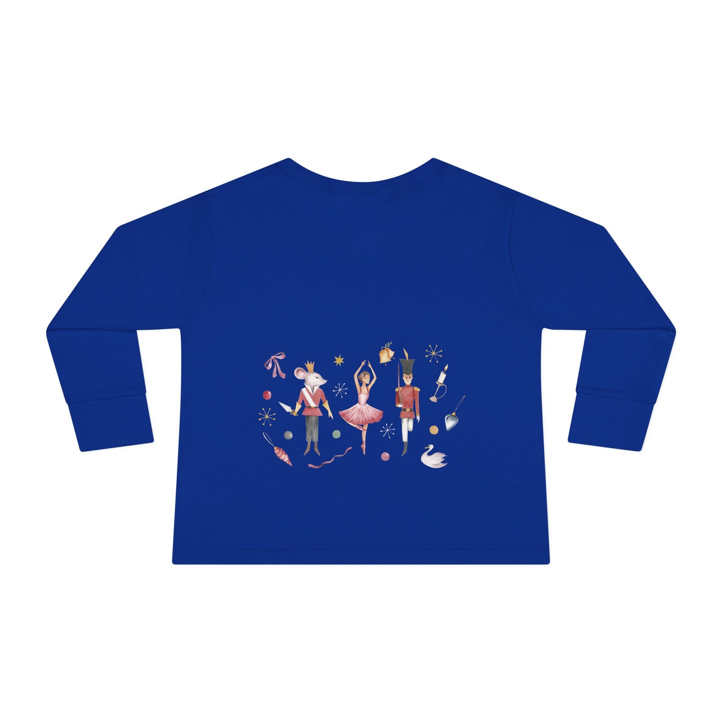 Cute Toddler Long Sleeve Tee ~  Nutcracker Ballet Graphic