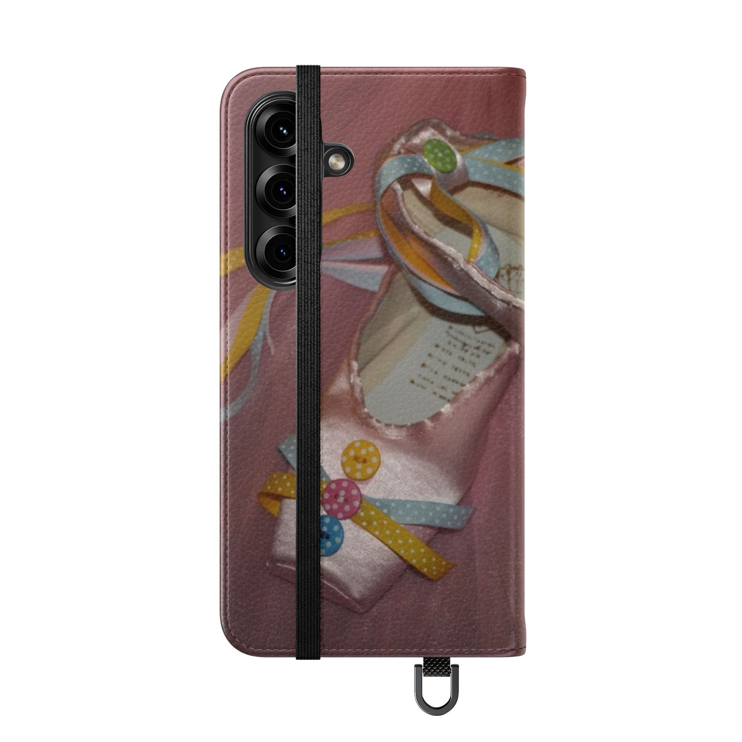 Buttons & Bows Design Flip Case