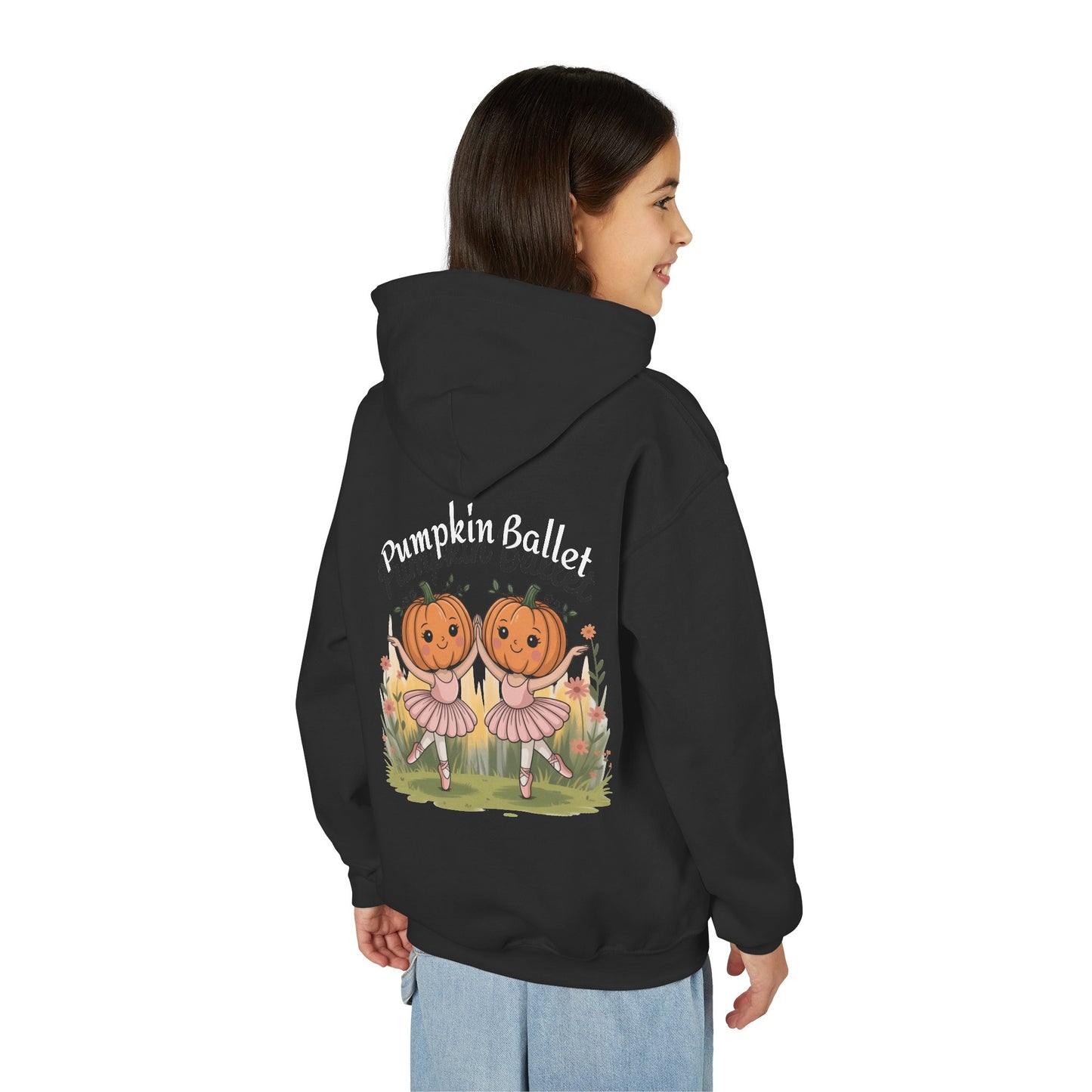 Girl's Pumpkin Ballet Hoodie