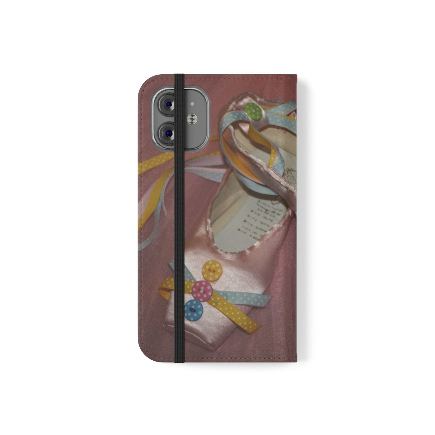 Buttons & Bows Design Flip Case