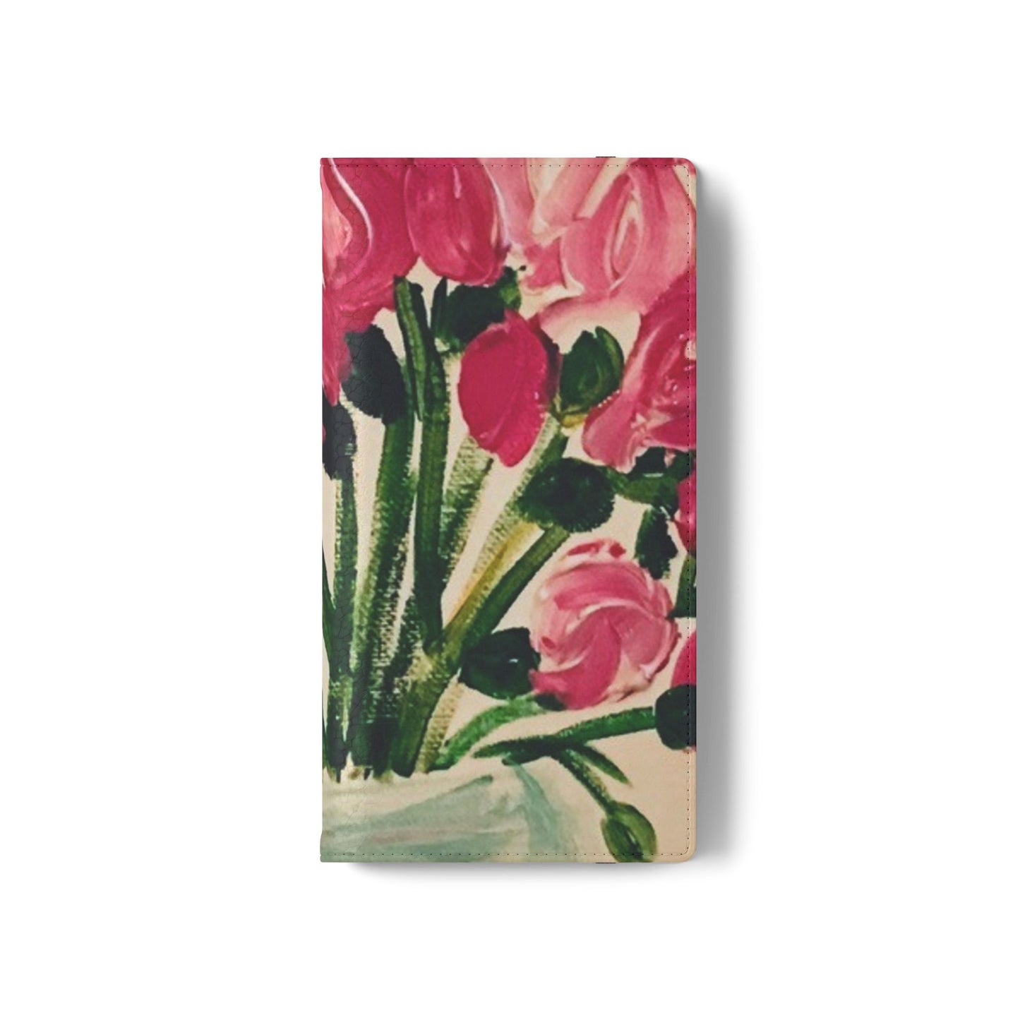 Flip Case-Pink Tulips