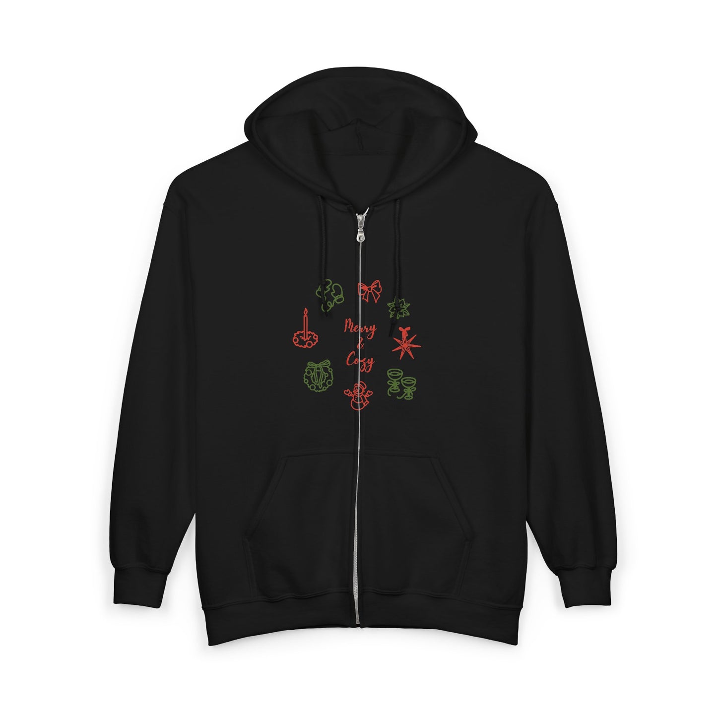 Christmas Holiday Hoodie ~ Merry & Cozy