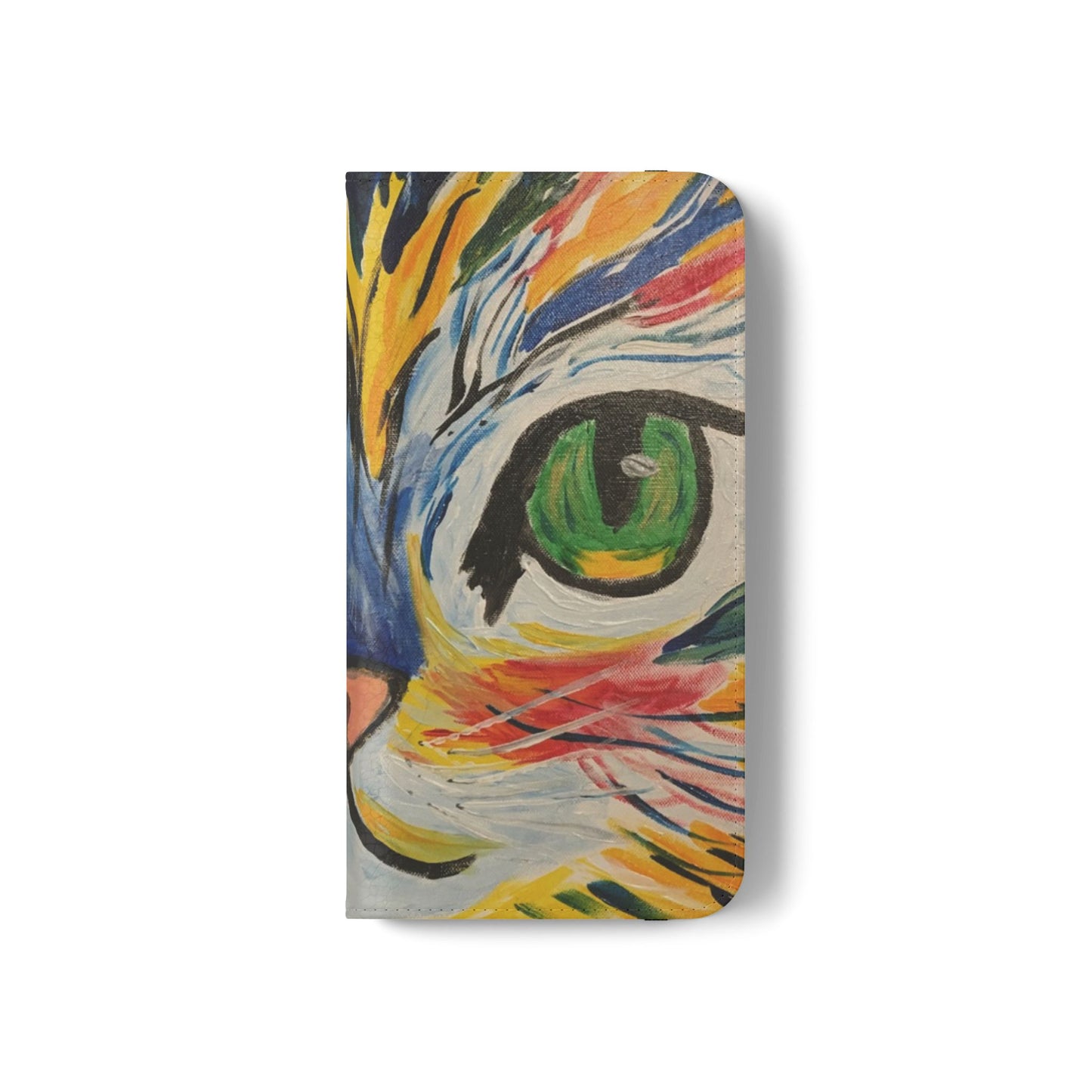 Flip Case-Hazel Eyed Cat