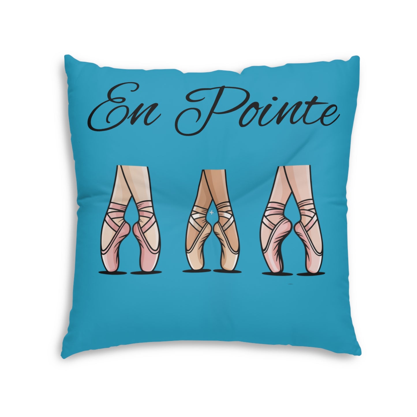 Tufted Floor Pillow~En Pointe