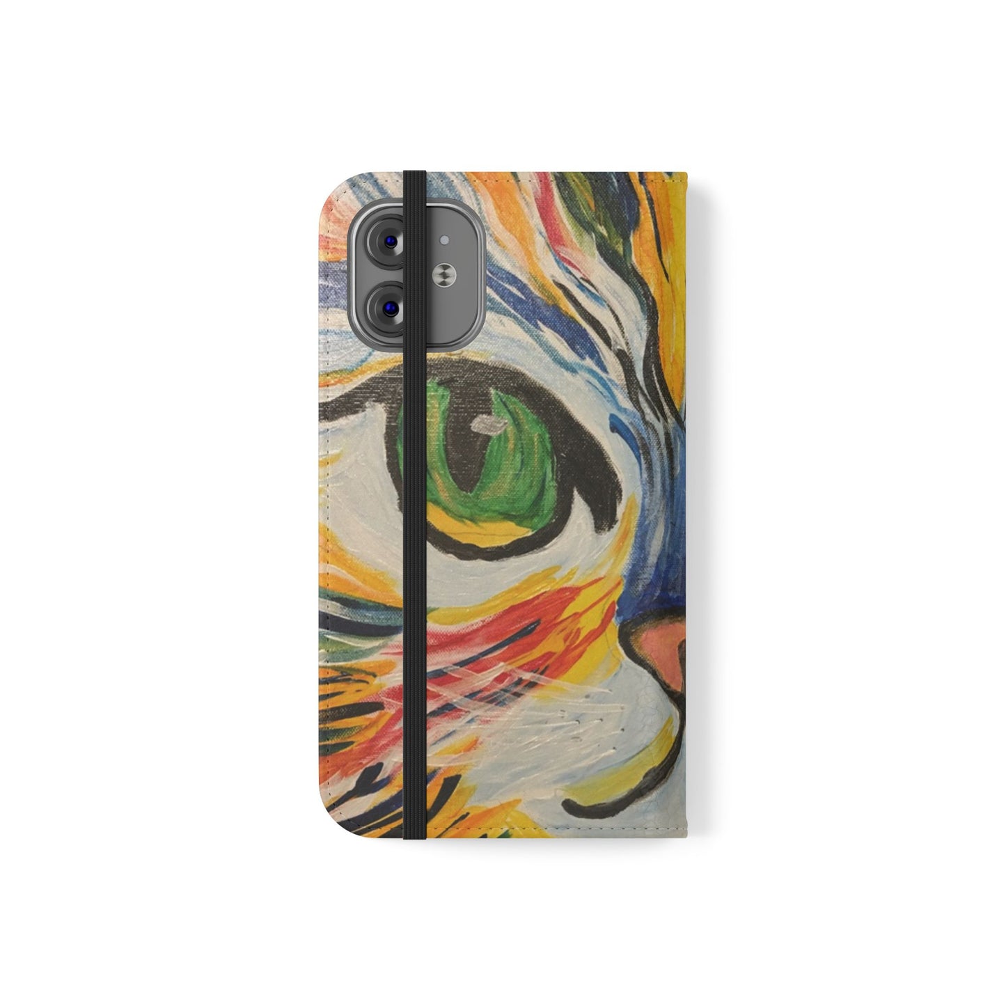 Flip Case-Hazel Eyed Cat