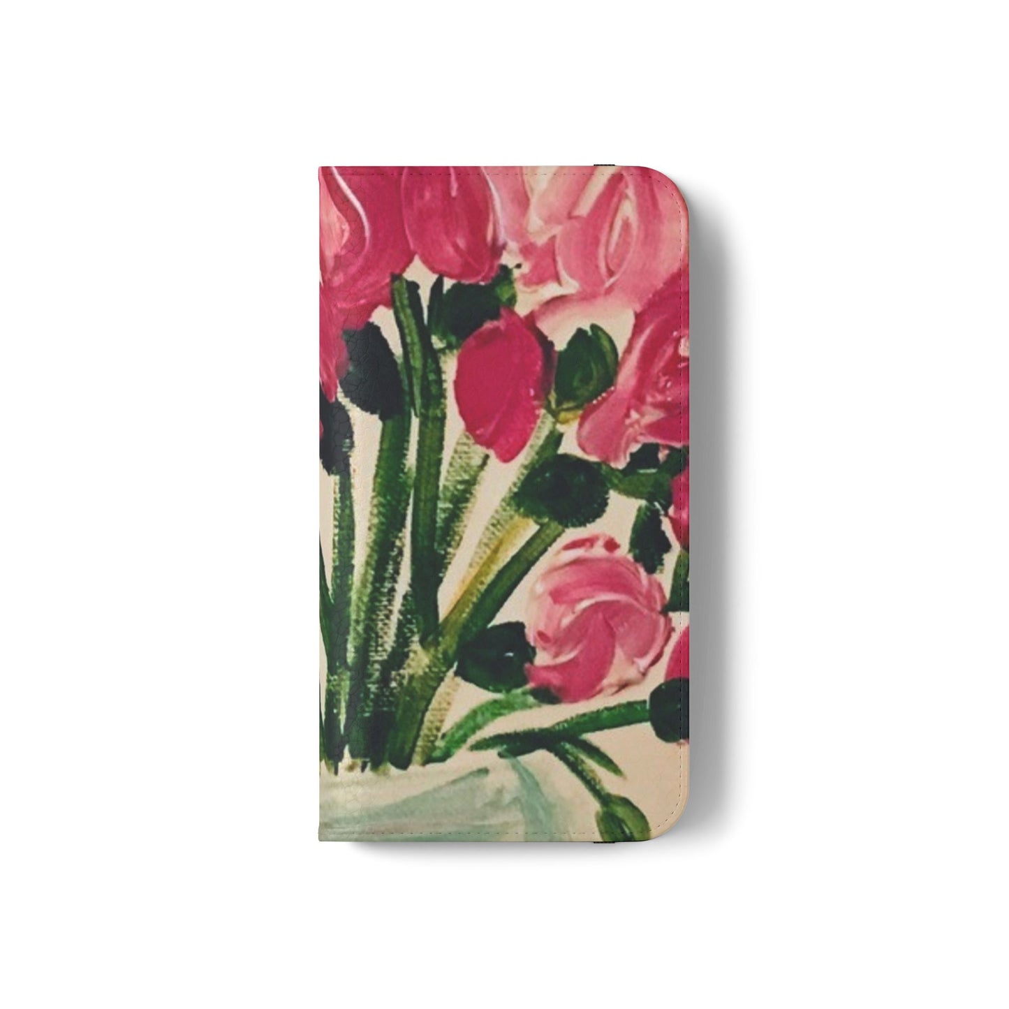 Flip Case-Pink Tulips
