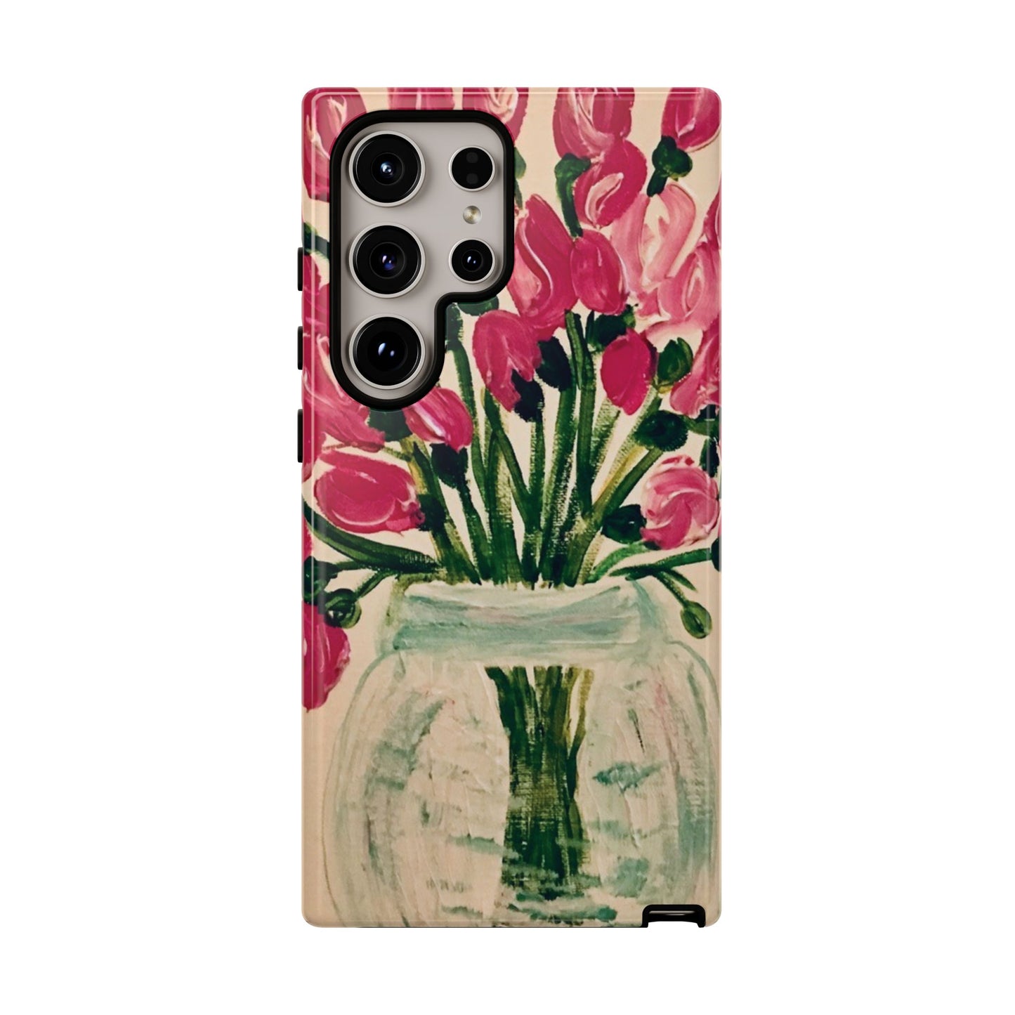 Phone Case-Pink Tulips