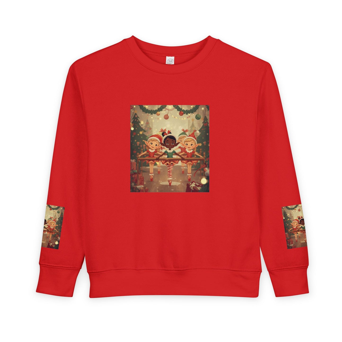 Christmas Elves Toddler Sweatshirt