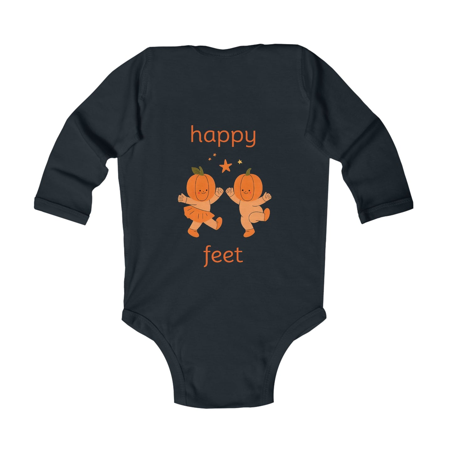 Happy Feet Pumpkin Onesie
