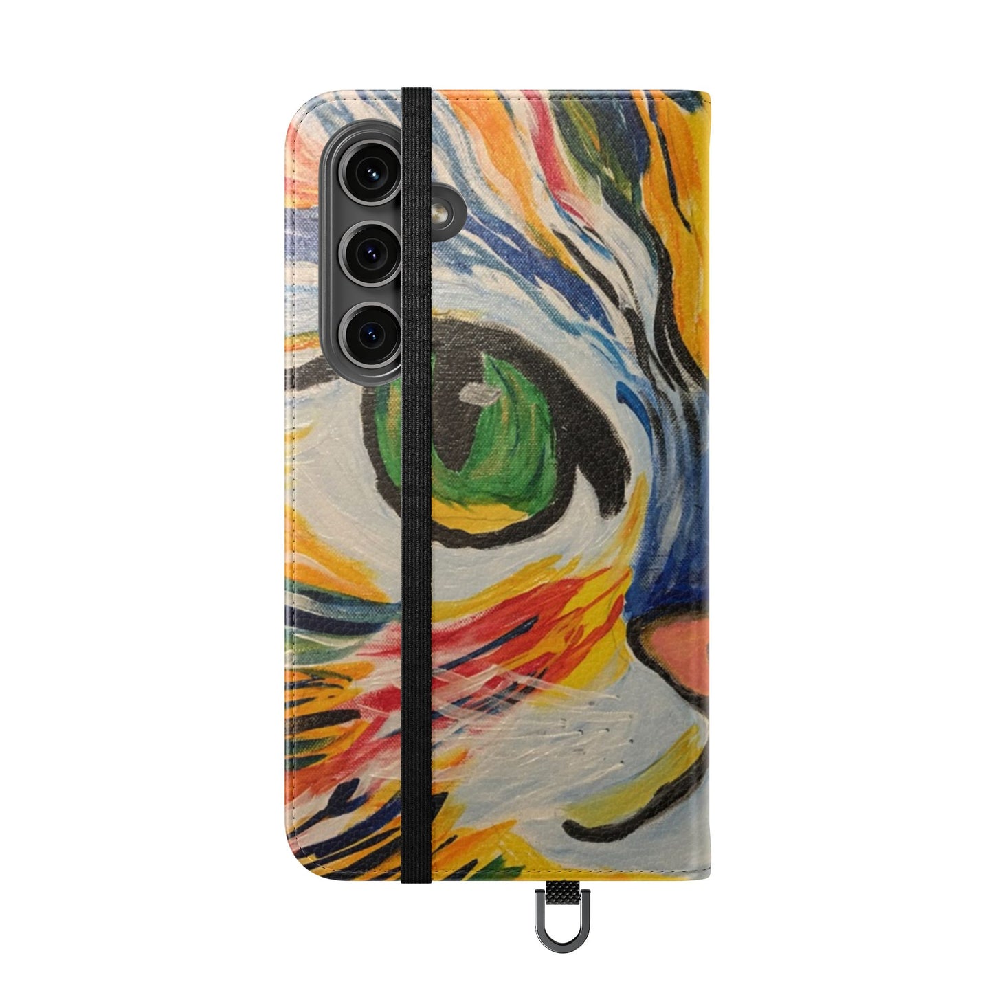Flip Case-Hazel Eyed Cat