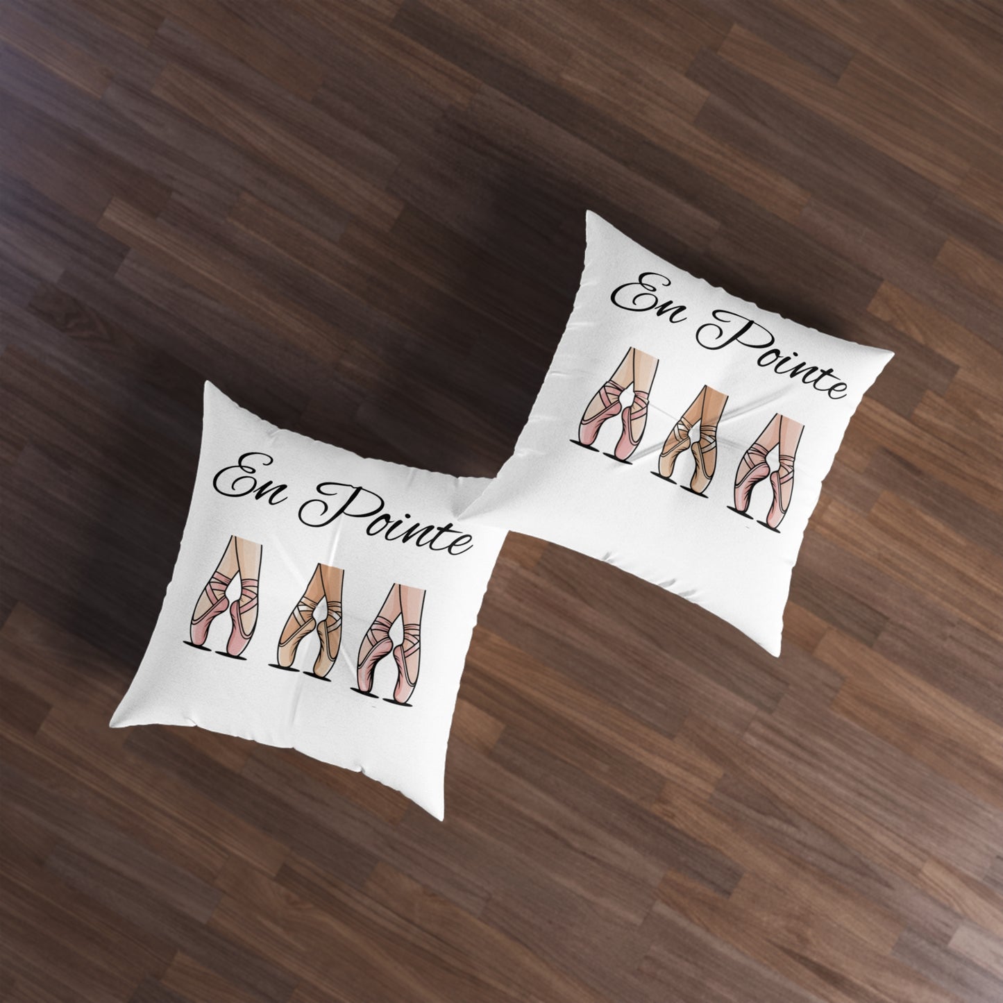 Tufted Floor Pillow~En Pointe