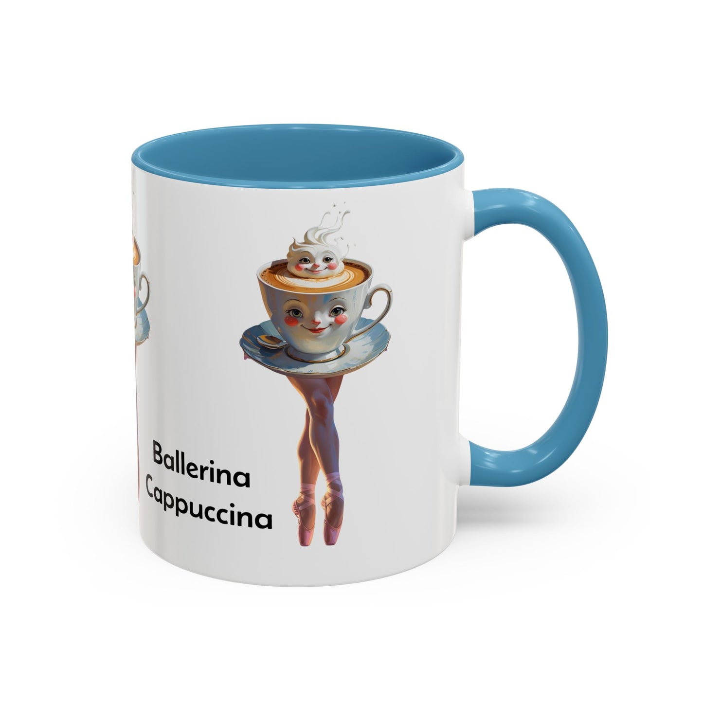 Ballerina Cappuccina Accent Coffee Mug