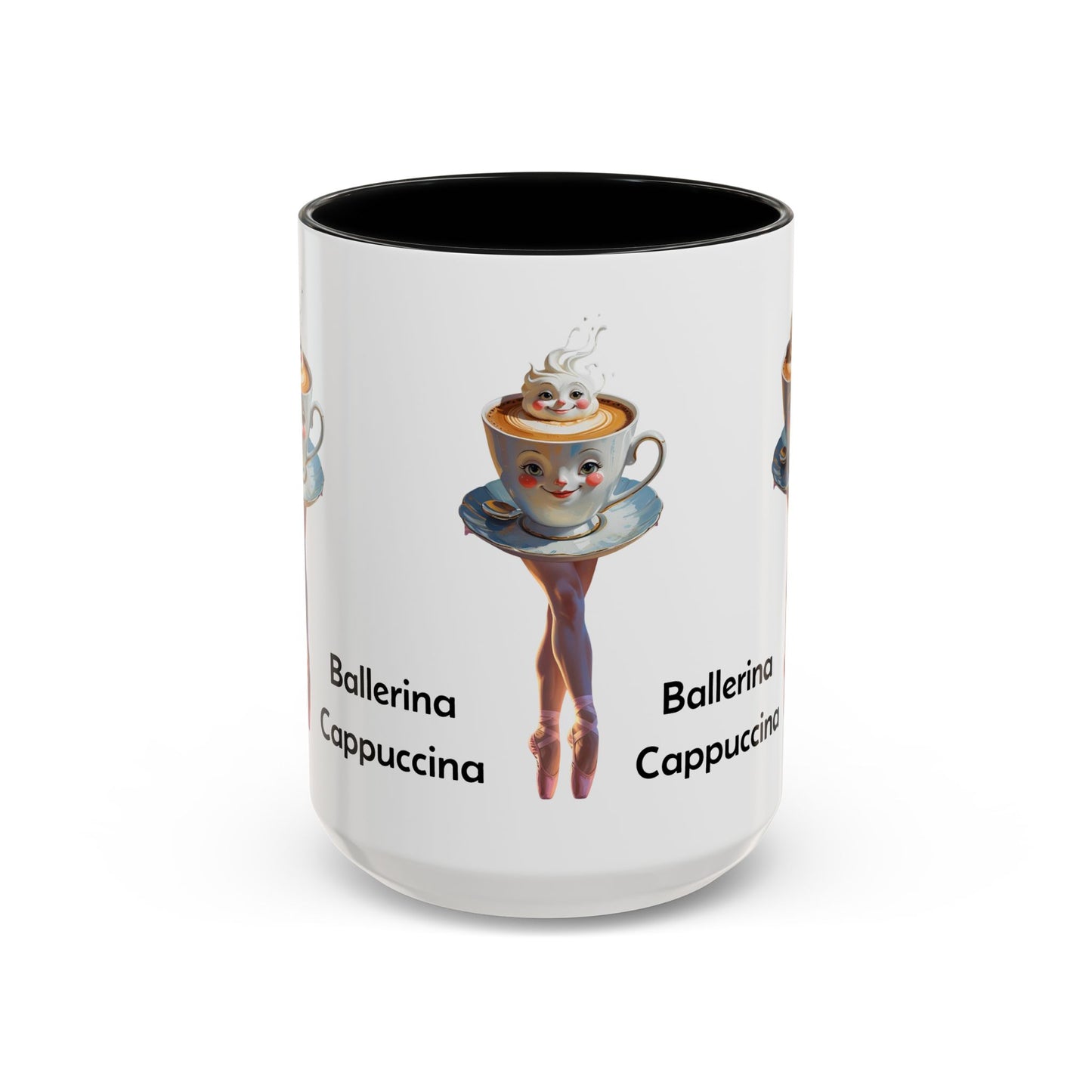 Ballerina Cappuccina Accent Coffee Mug