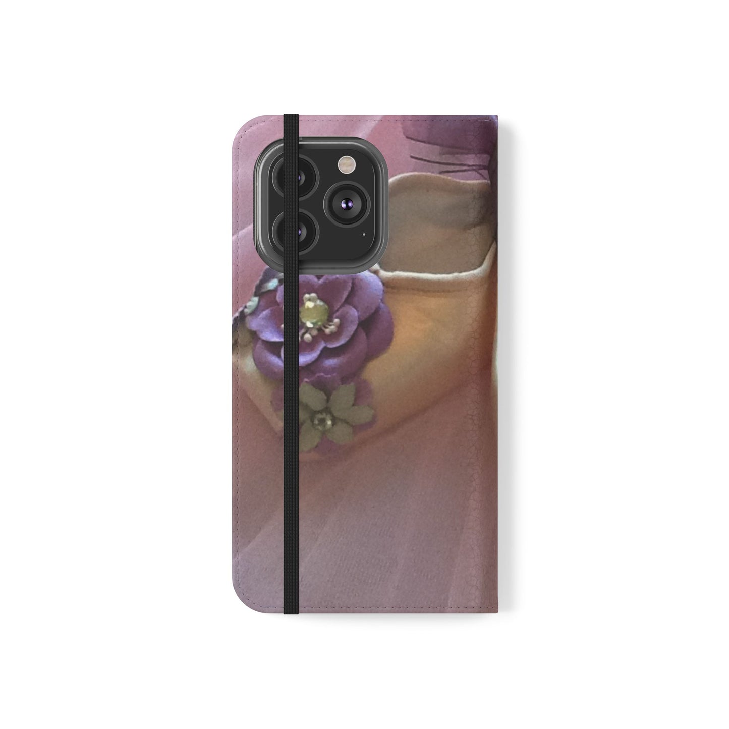 African Violets Design Flip Case