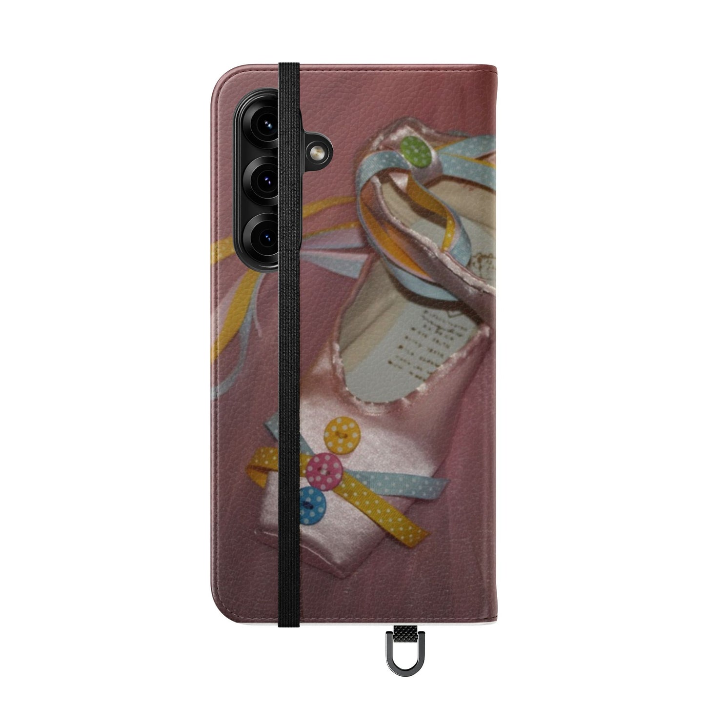 Buttons & Bows Design Flip Case