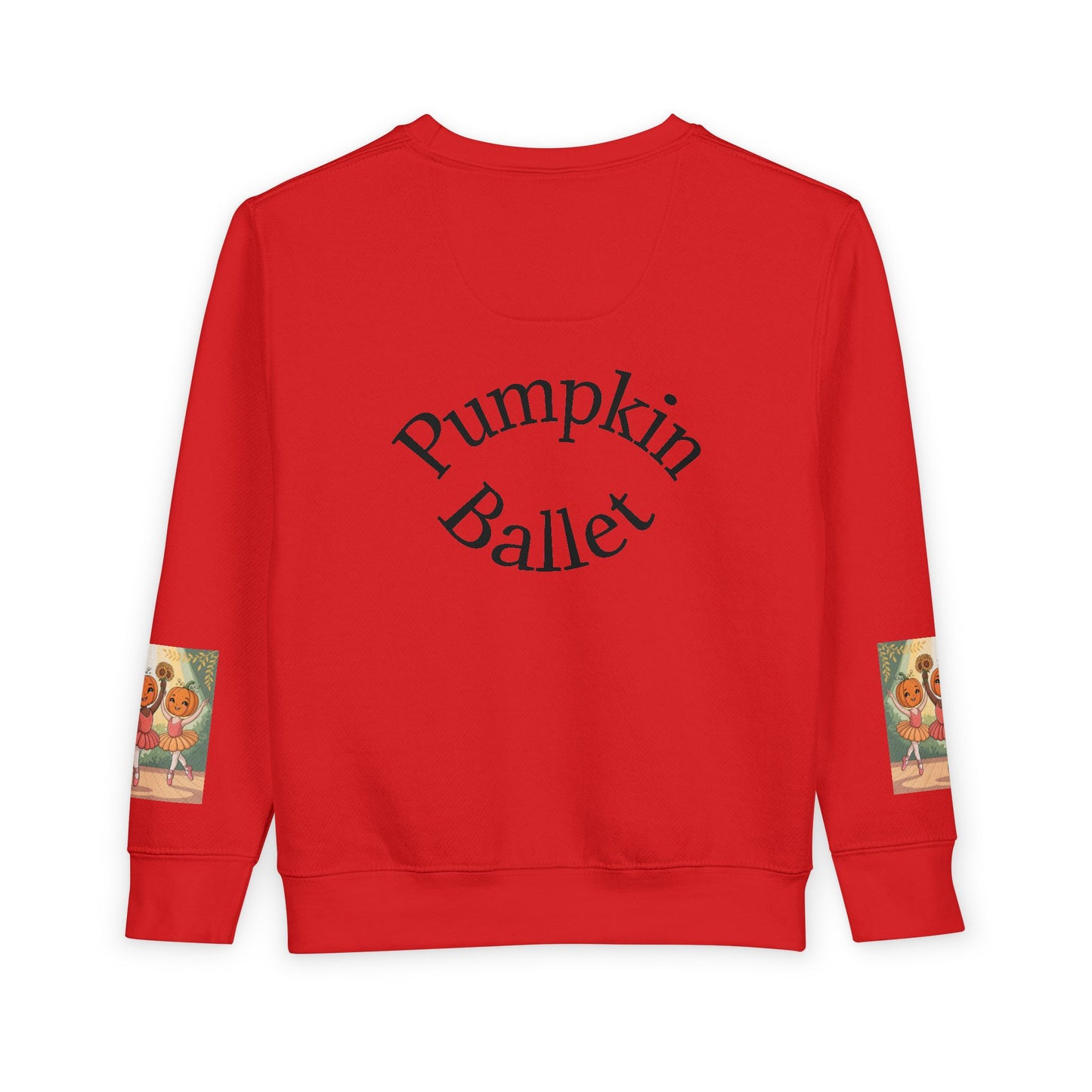 Pumpkin Ballet Toddler Sweatshirt