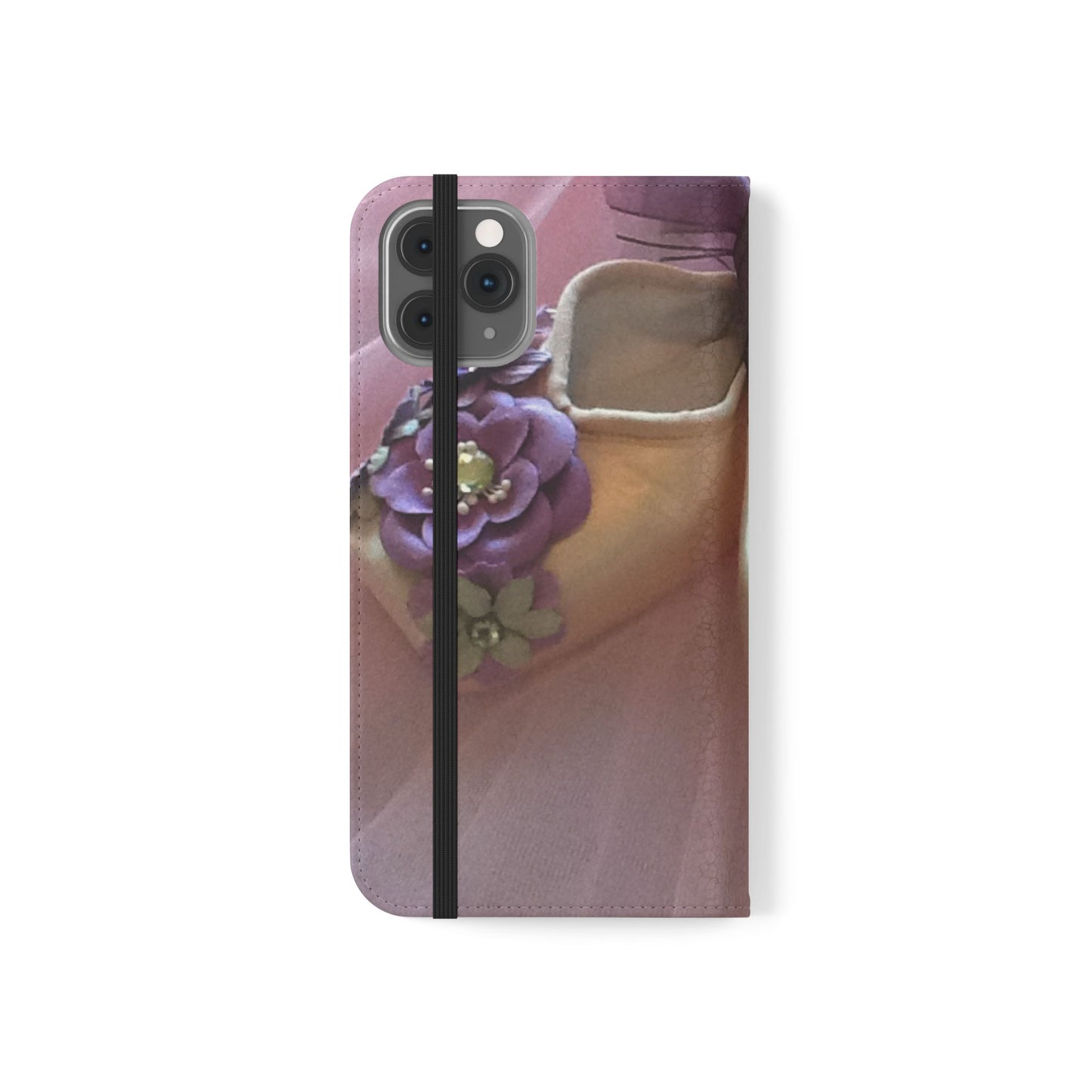 African Violets Design Flip Case