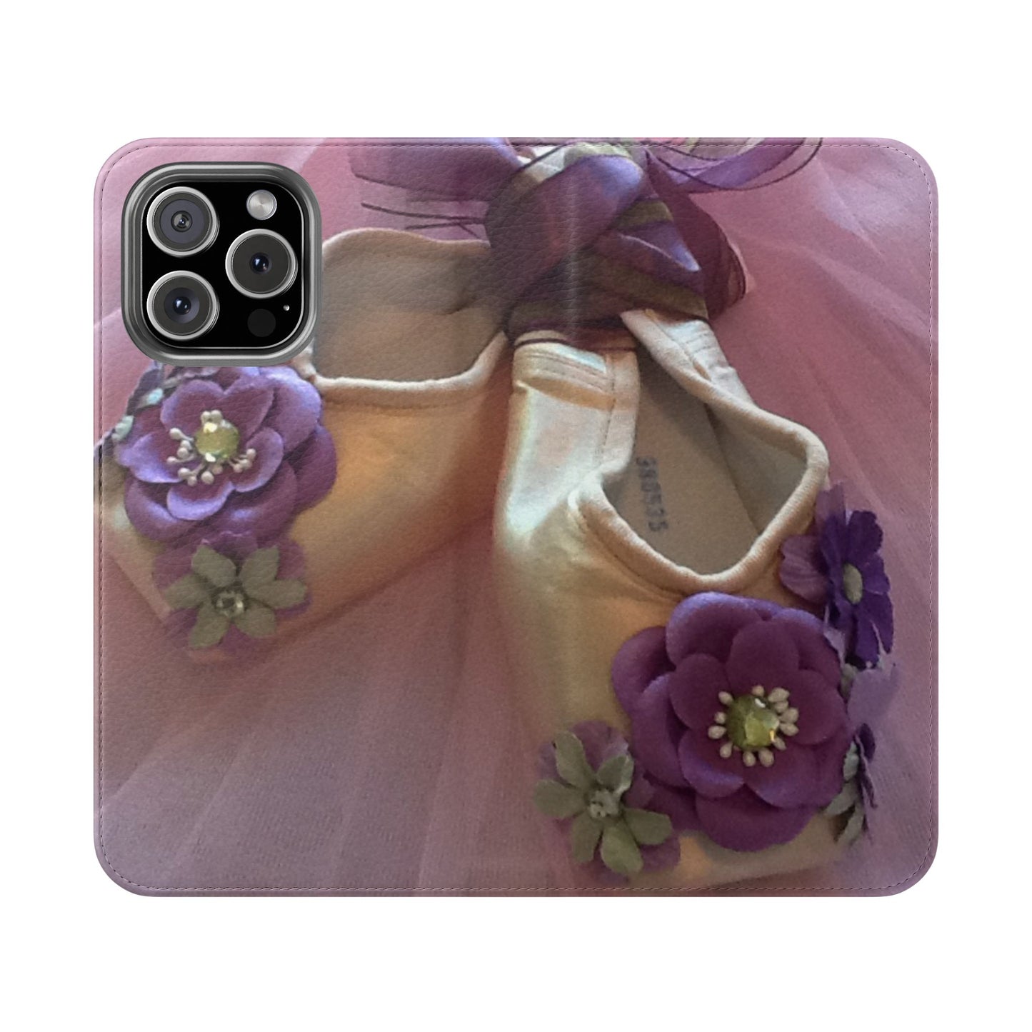 African Violets Design Flip Case
