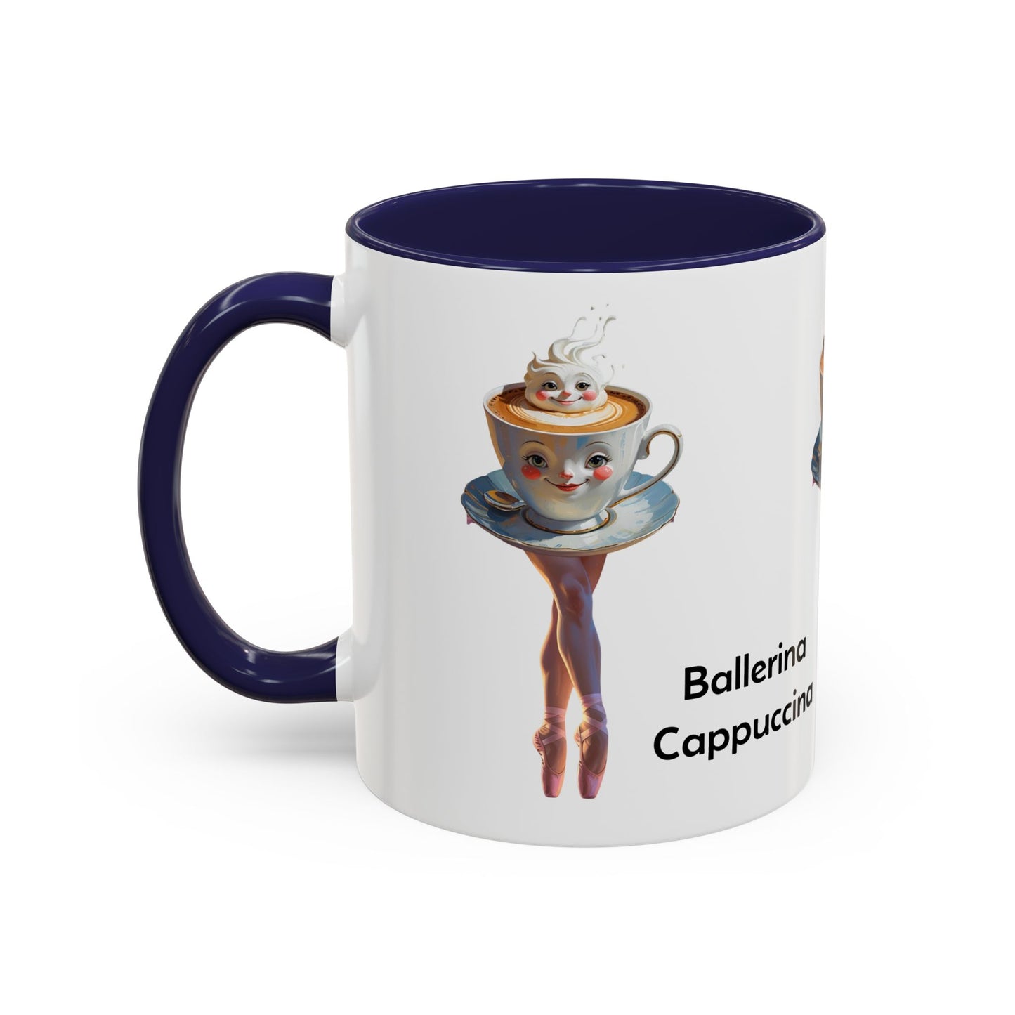 Ballerina Cappuccina Accent Coffee Mug