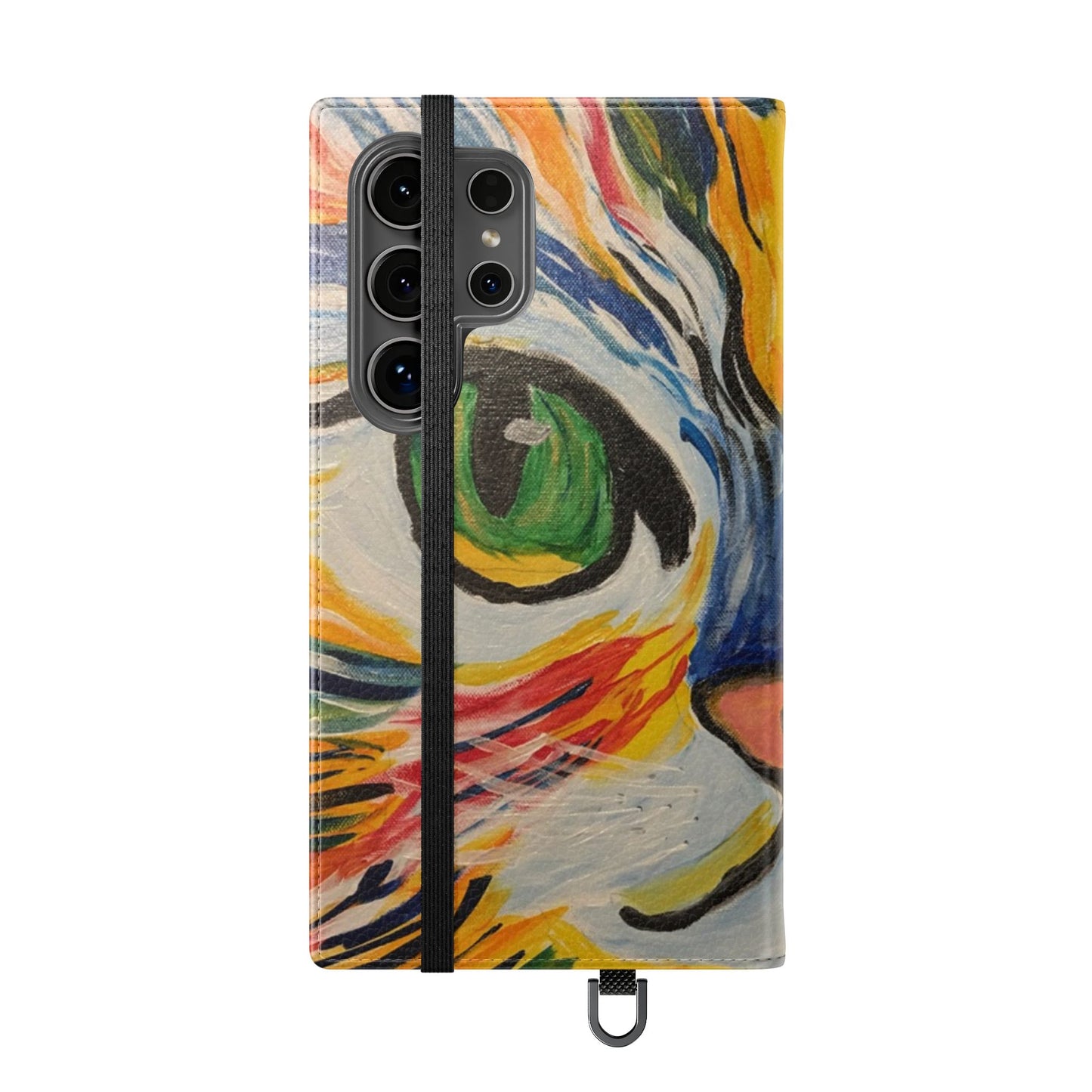 Flip Case-Hazel Eyed Cat