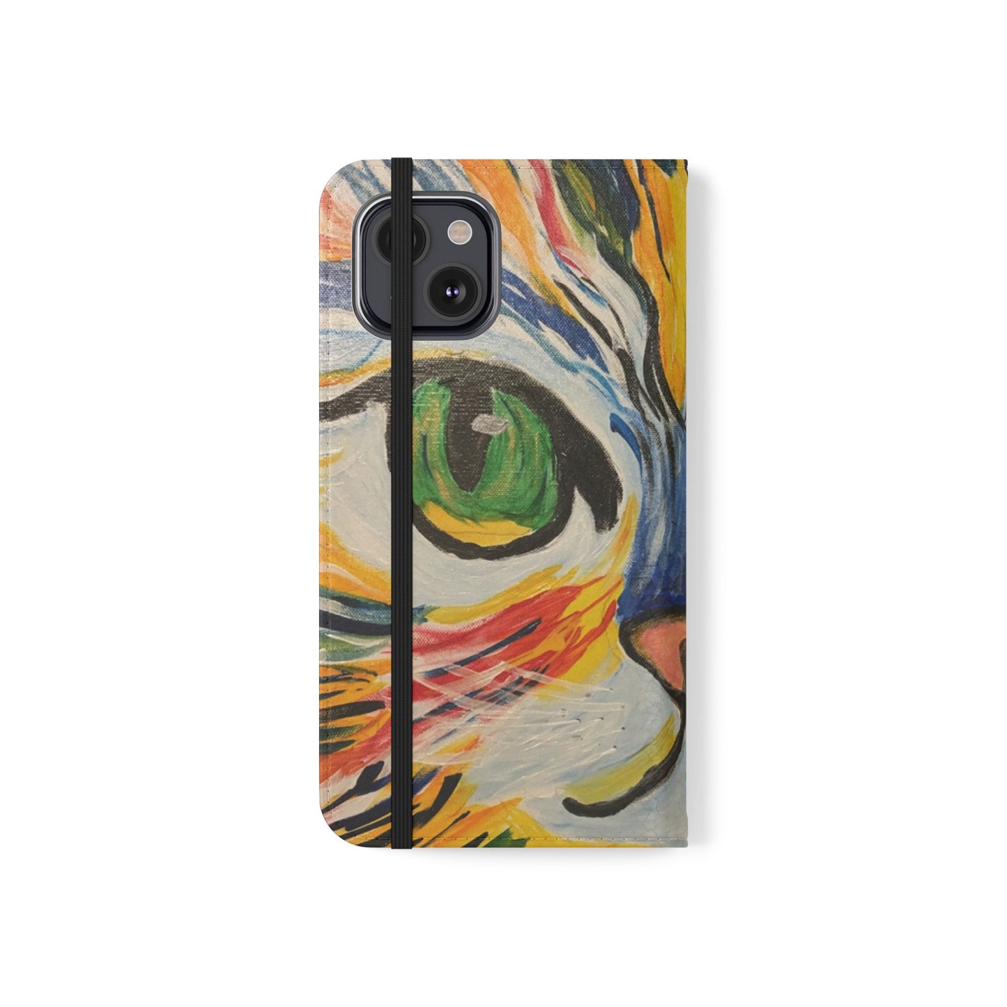 Flip Case-Hazel Eyed Cat