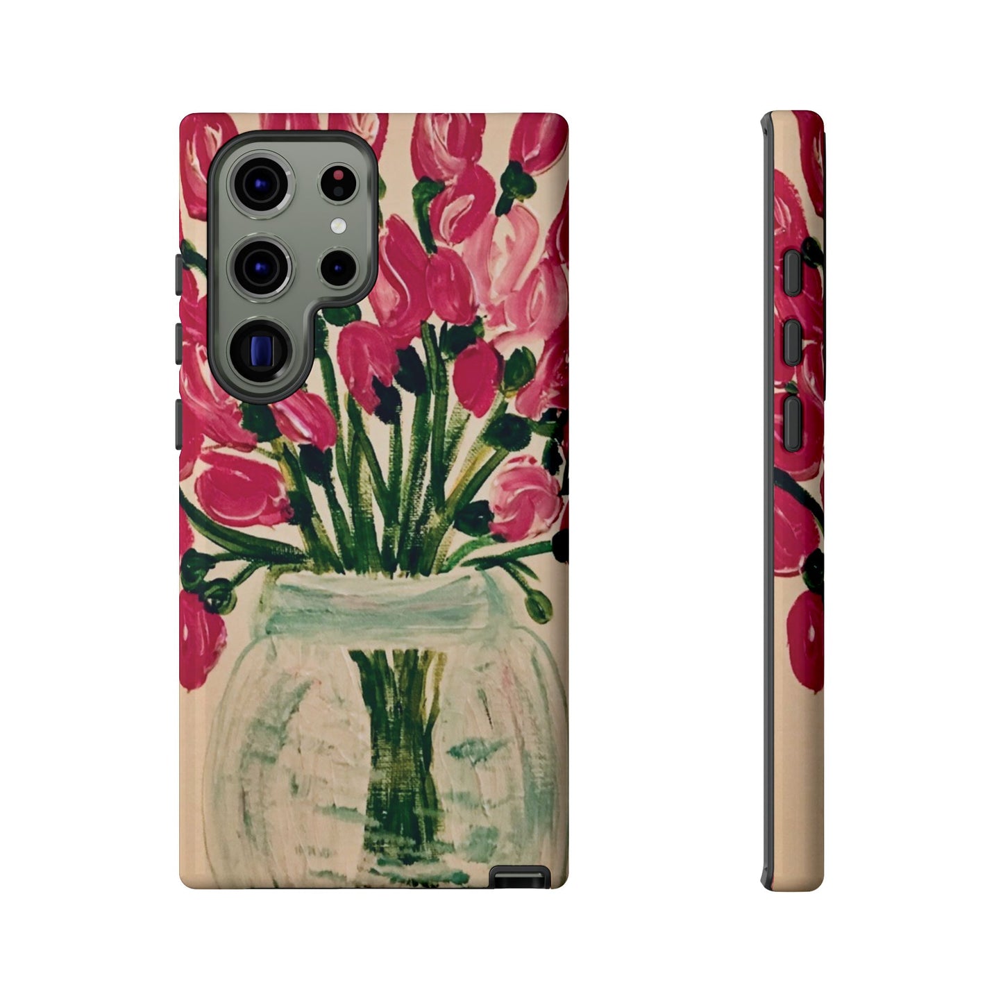 Phone Case-Pink Tulips