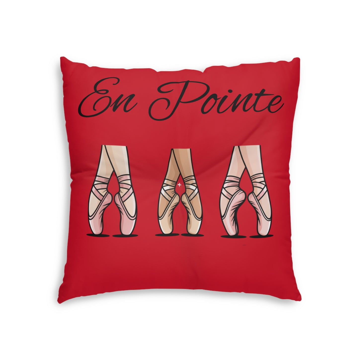 Tufted Floor Pillow~En Pointe